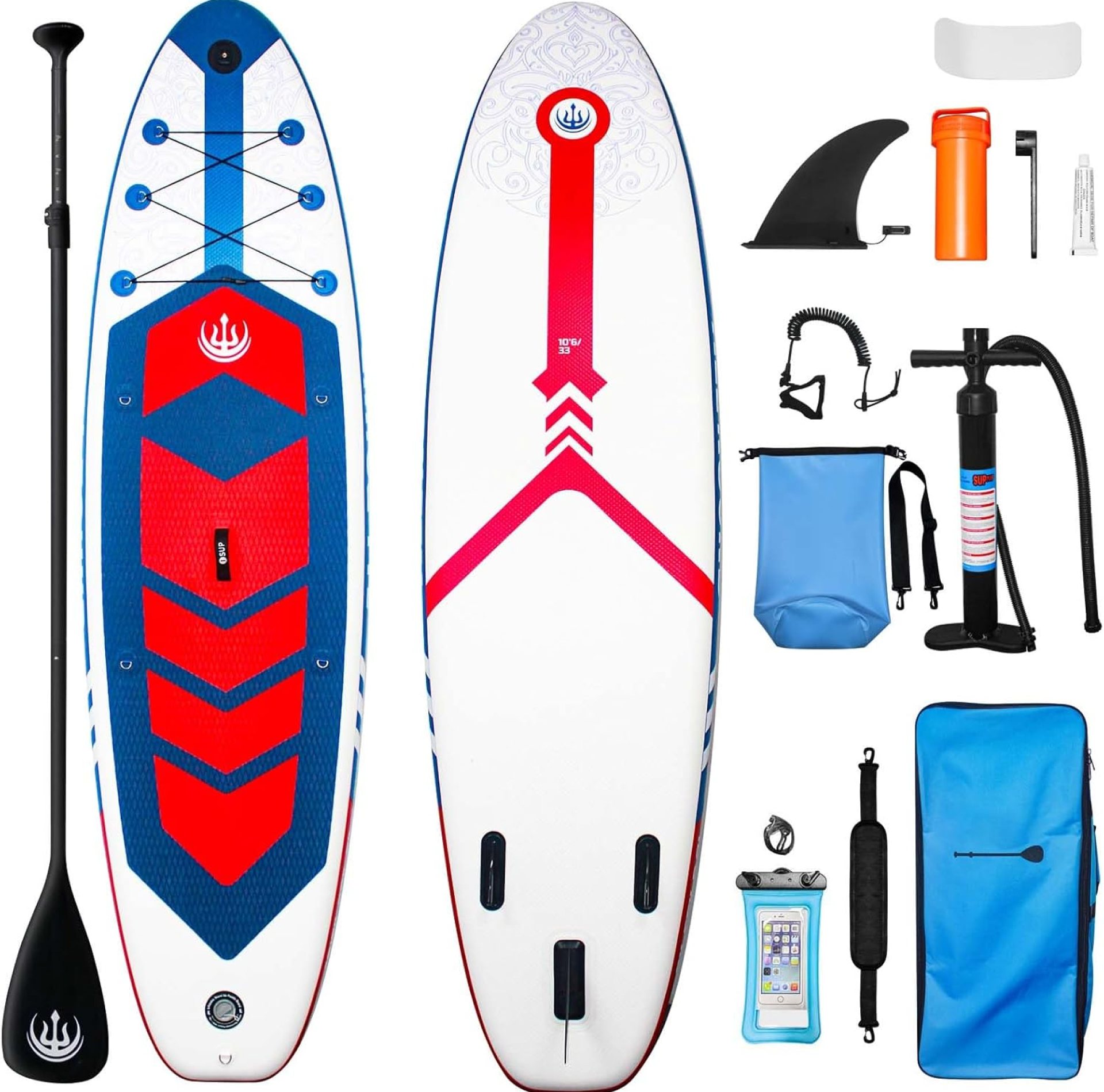 11’6″×34″×6″ Extra Wide Inflatable Paddle Board, Sup Board with Seat, Dual Bungees, Camera Mount, Hand Pump, Strong Paddle, 10L Dry Bag, Leash for Youth & Adults 11’6″×34″×6″ Extra Wide Inflatable Paddle Board, Sup Board with Seat, Dual Bungees, Camera Mount, Hand Pump, Strong Paddle, 10L Dry Bag, Leash for Youth & Adults