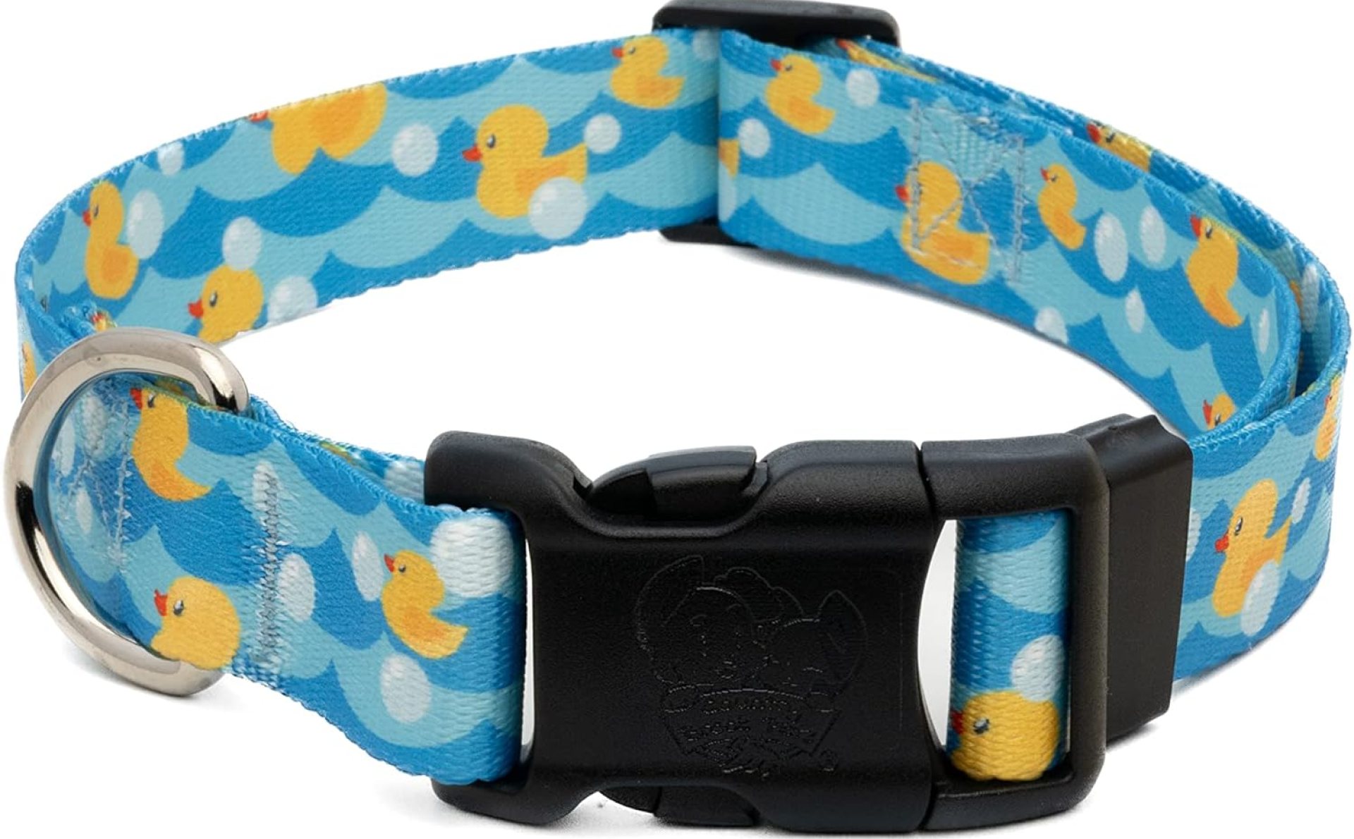 Country Brook Petz – Deluxe Just Ducky Dog Collar – Made in The U.S.A. – Critter Corner Collection Featuring Creature Themed Designs (1 Inch, Medium) Country Brook Petz – Deluxe Just Ducky Dog Collar – Made in The U.S.A. – Critter Corner Collection Featuring Creature Themed Designs (1 Inch, Medium)