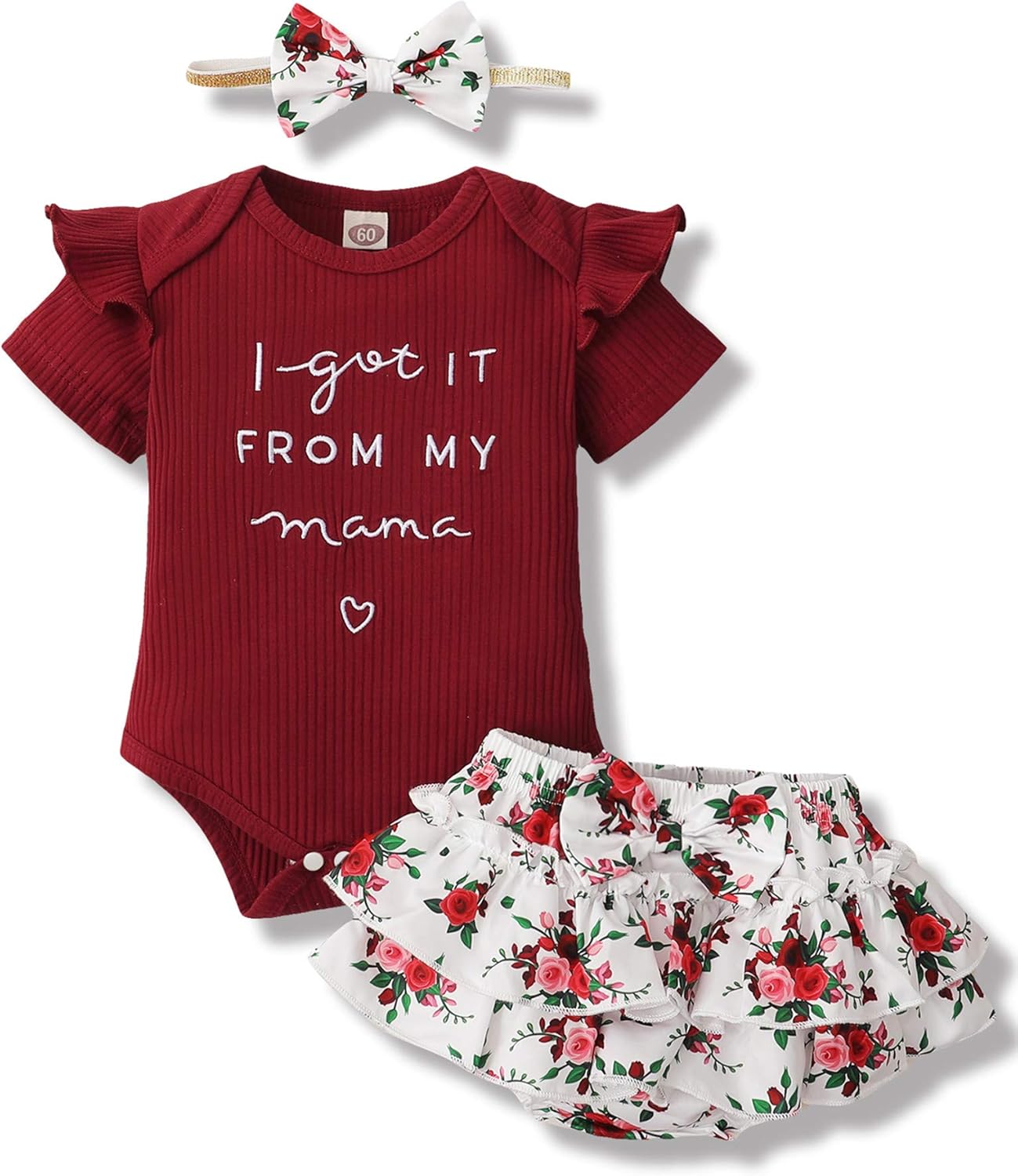 Mioglrie Newborn Infant Baby Girl Clothes Romper Shorts Set Floral Summer Outfits Cute Baby Clothes Girl Mioglrie Newborn Infant Baby Girl Clothes Romper Shorts Set Floral Summer Outfits Cute Baby Clothes Girl