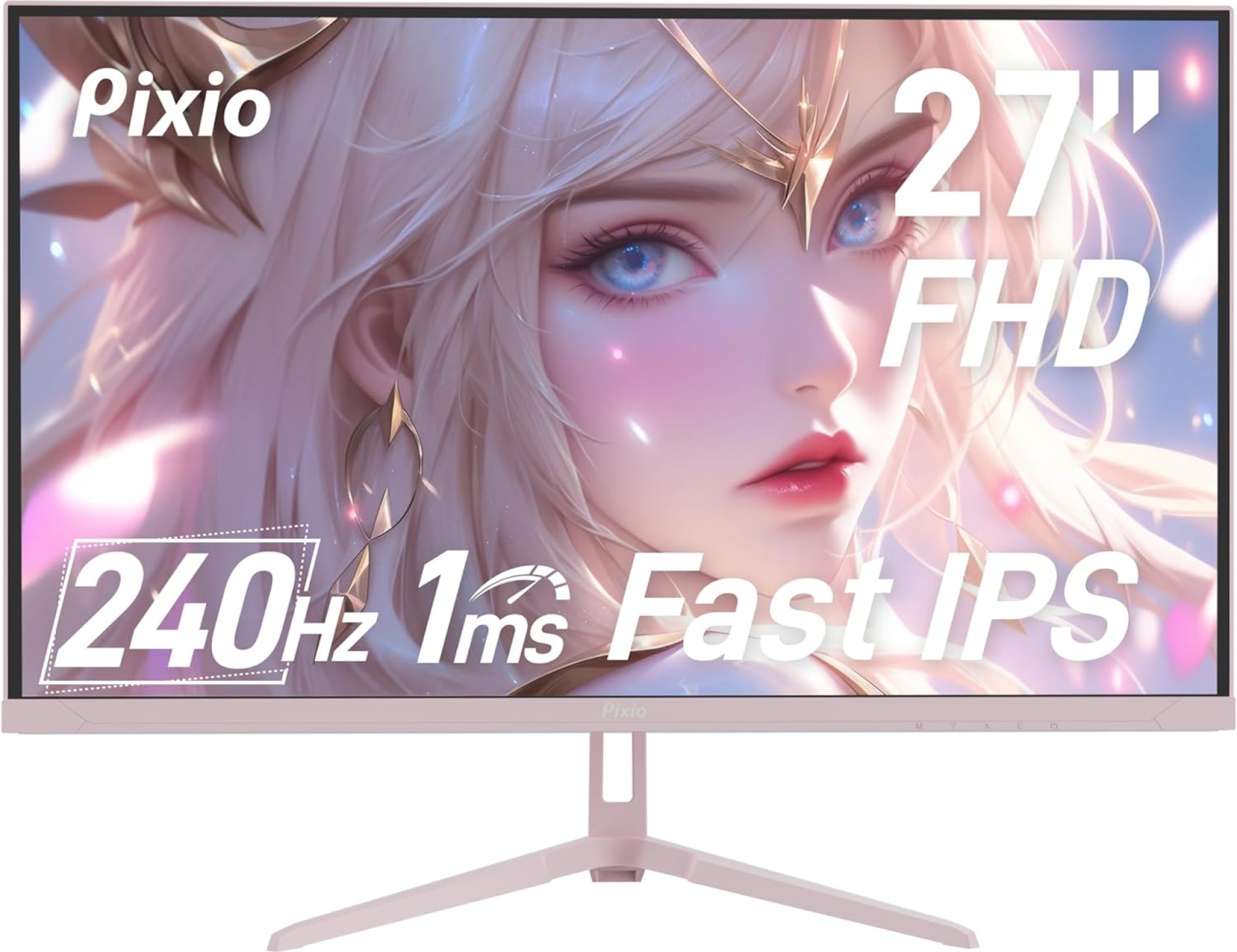Pixio PX279 Wave Pink 27 inch 240Hz Refresh Rate FHD 1080p Resolution Fast IPS Panel 1ms GTG Resonse Time Gaming Monitor with Adaptive Sync Pixio PX279 Wave Pink 27 inch 240Hz Refresh Rate FHD 1080p Resolution Fast IPS Panel 1ms GTG Resonse Time Gaming Monitor with Adaptive Sync