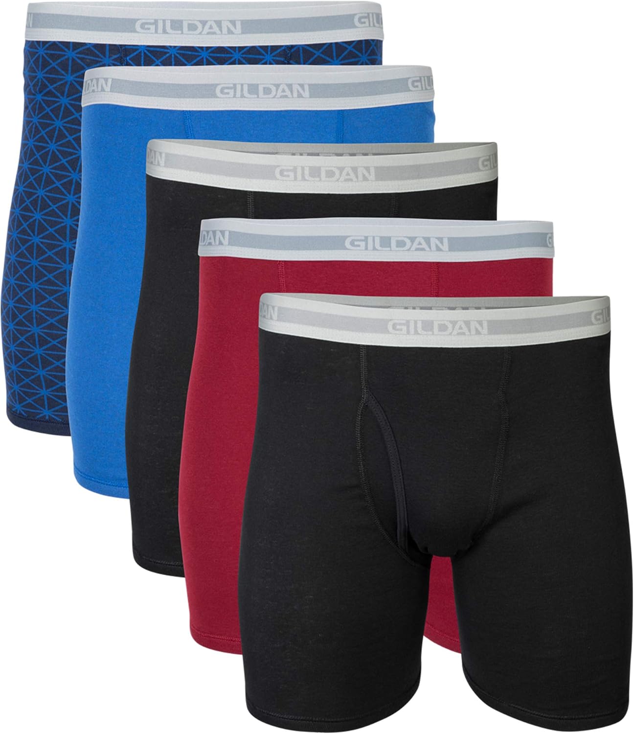 Gildan Men’s Underwear Boxer Briefs, Multipack Gildan Men’s Underwear Boxer Briefs, Multipack