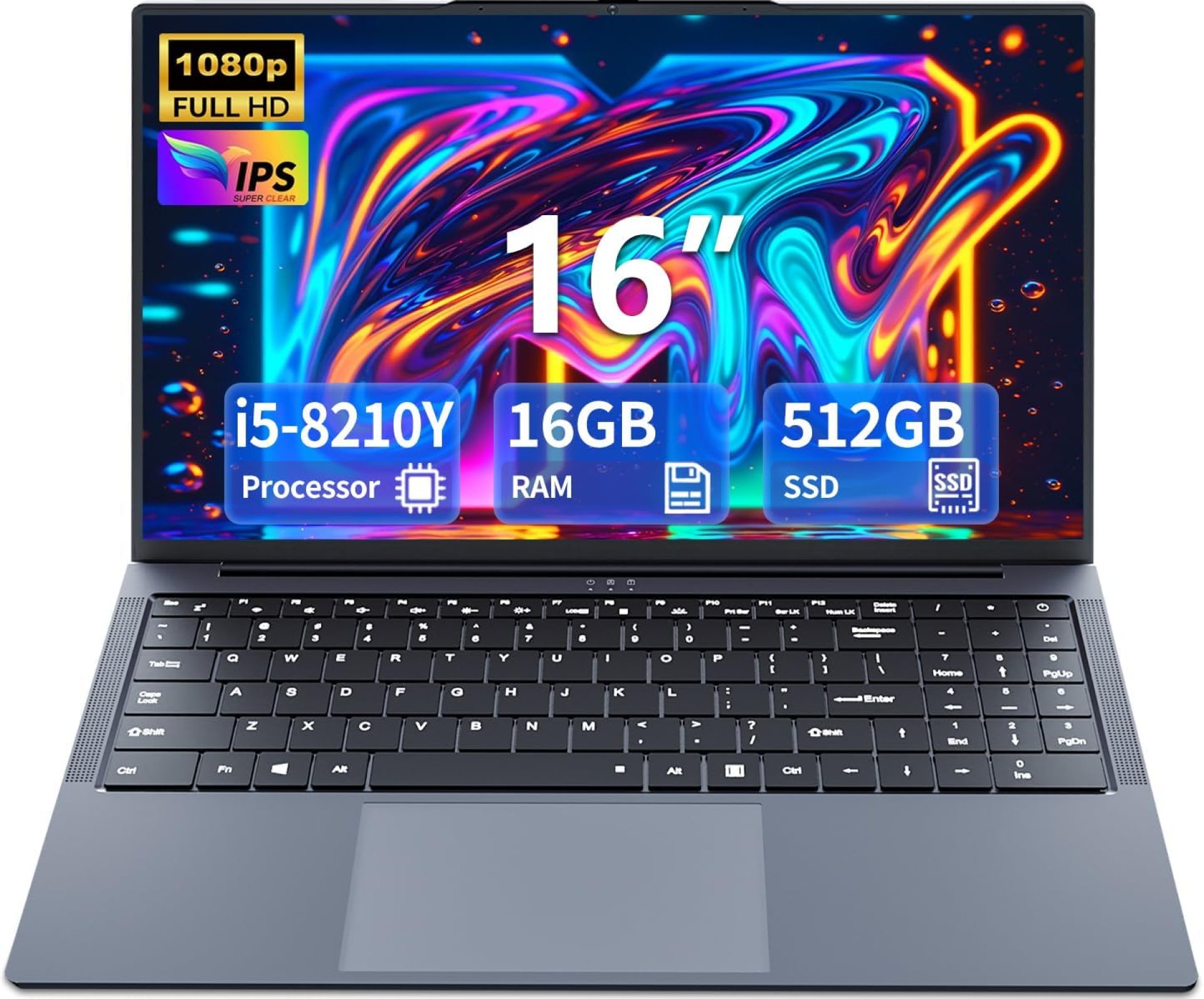 Gaming Laptop i5, 16 inch Laptop Up to 3.60 GHz, Business Notebook Computer for 16GB RAM 512GB SSD, Full HD 1920X1200 Display Backlit Keyboard 180 Angle Opening for Business Work laptops WIFI 5 HDMI Gaming Laptop i5, 16 inch Laptop Up to 3.60 GHz, Business Notebook Computer for 16GB RAM 512GB SSD, Full HD 1920X1200 Display Backlit Keyboard 180 Angle Opening for Business Work laptops WIFI 5 HDMI