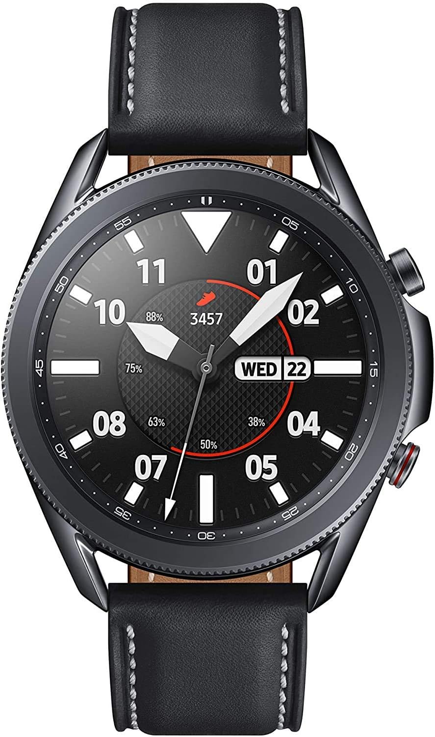 Samsung Galaxy Watch 3 (45mm, GPS, Bluetooth) Smart Watch with Advanced Health Monitoring, Fitness Tracking, and Long Lasting Battery – Mystic Black (Renewed) Samsung Galaxy Watch 3 (45mm, GPS, Bluetooth) Smart Watch with Advanced Health Monitoring, Fitness Tracking, and Long Lasting Battery – Mystic Black (Renewed)