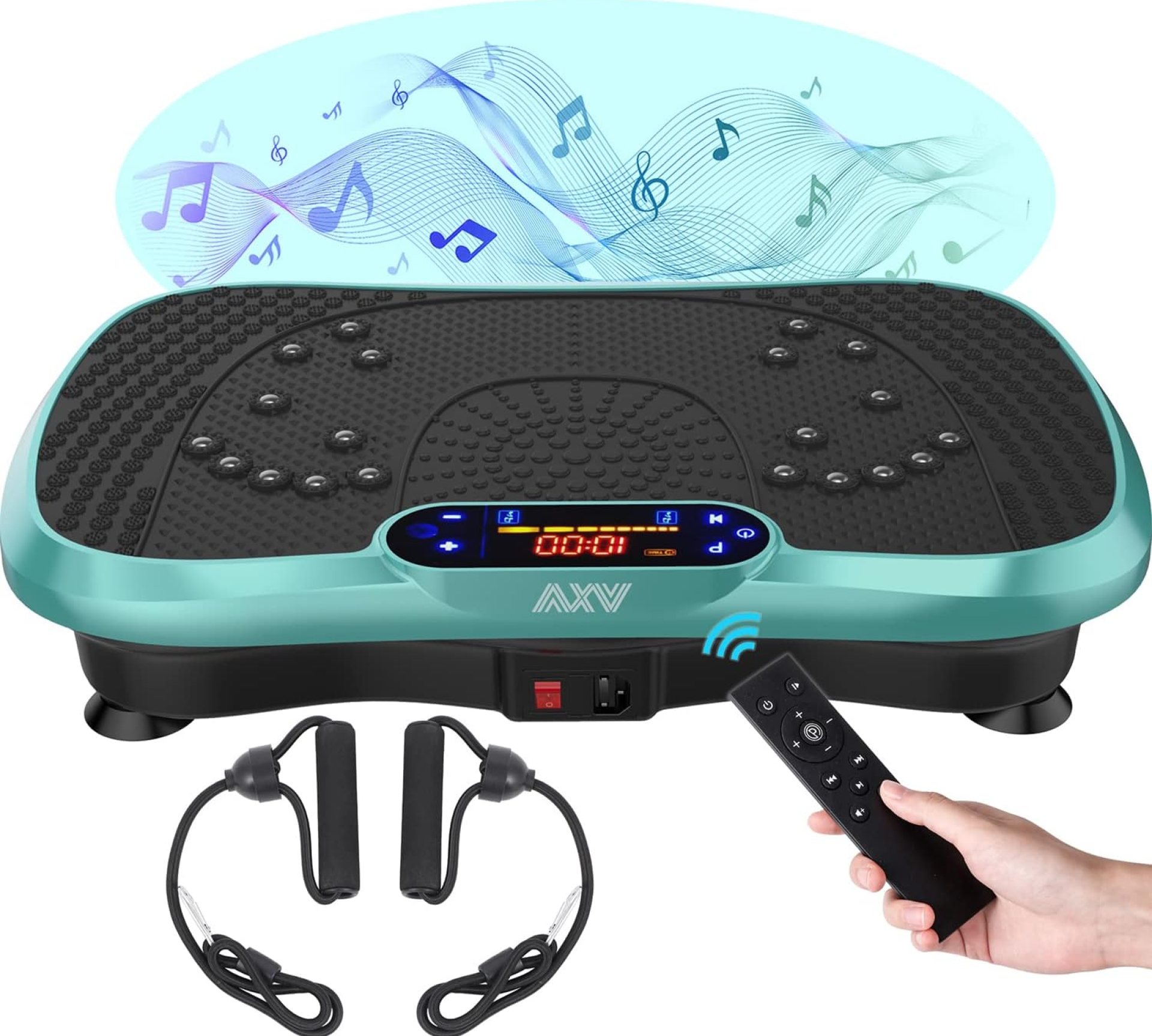 AXV Vibration Plate Fitness Platform Exercise Machine Vibrating Lymphatic Drainage Shaking Full Body Shaker Workout Vibrate Stand Shake Board Sport Gym for Weight Loss Fat Burner for Women Men AXV Vibration Plate Fitness Platform Exercise Machine Vibrating Lymphatic Drainage Shaking Full Body Shaker Workout Vibrate Stand Shake Board Sport Gym for Weight Loss Fat Burner for Women Men