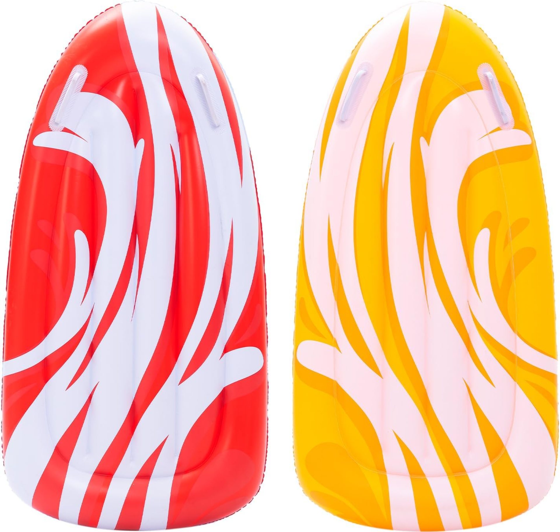 JOYIN 2 Pack Inflatable Body Boards for Water Slides, Body Board for Slip Slide, Swimming Pool Floating Learn to Swim, Summer Water Fun Toy for Kids and Toddlers JOYIN 2 Pack Inflatable Body Boards for Water Slides, Body Board for Slip Slide, Swimming Pool Floating Learn to Swim, Summer Water Fun Toy for Kids and Toddlers