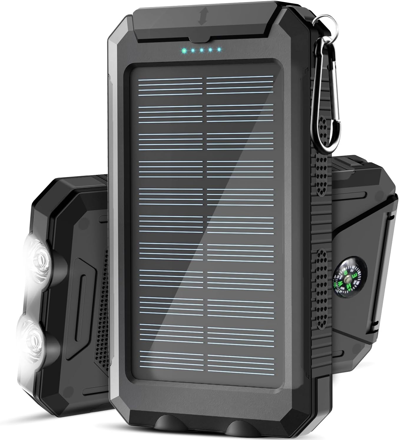Solar Charger,38800mAh Solar Power Bank,Waterproof External Backup Battery Power Pack with USB C Input/Output/LED Flashlights Compatible with iPhone, Samsung, iPad, Suitable for Outdoor, Camping Solar Charger,38800mAh Solar Power Bank,Waterproof External Backup Battery Power Pack with USB C Input/Output/LED Flashlights Compatible with iPhone, Samsung, iPad, Suitable for Outdoor, Camping