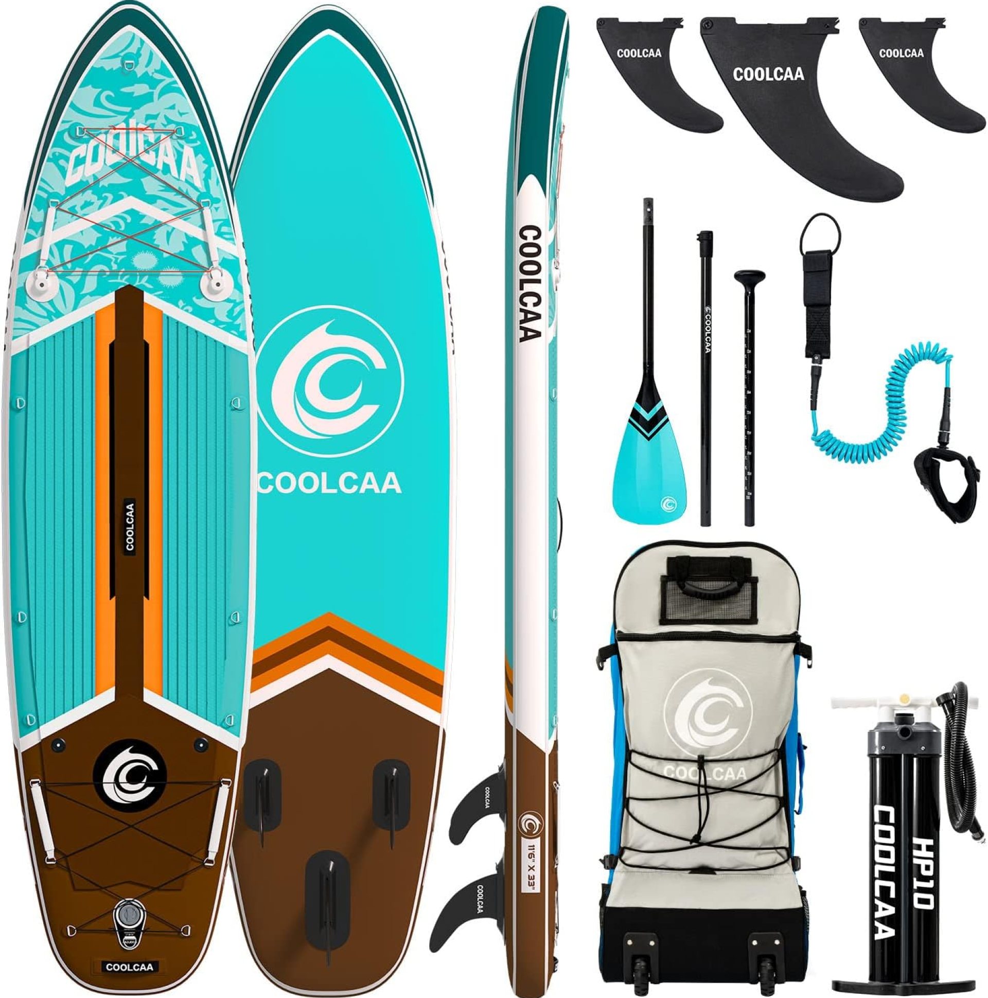 Inflatable Paddle Board, 460lb Max Capacity, Stand Up Paddle Board with Premium SUP Paddle Board Accessories, Stable Design, Non-Slip Comfort Deck, Paddle Boards for Adults & Youth of All Skill Levels Inflatable Paddle Board, 460lb Max Capacity, Stand Up Paddle Board with Premium SUP Paddle Board Accessories, Stable Design, Non-Slip Comfort Deck, Paddle Boards for Adults & Youth of All Skill Levels