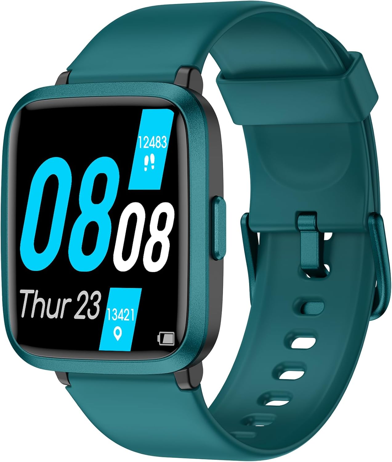 Smart Watch, Fitness Tracker Watch with Heart Rate Monitor, SpO2, Sleep Tracker, 45mm Fitness Watch 5ATM Waterproof Smartwatch for Women Men Step Counter Pedometer for iOS Android Phones Smart Watch, Fitness Tracker Watch with Heart Rate Monitor, SpO2, Sleep Tracker, 45mm Fitness Watch 5ATM Waterproof Smartwatch for Women Men Step Counter Pedometer for iOS Android Phones