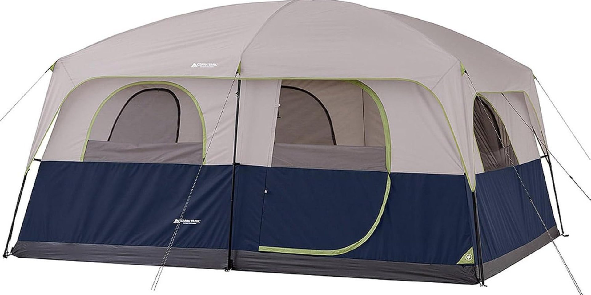Ozark 10-Person 2 Room Cabin Tent Waterproof RAINFLY Camping Hiking Outdoor New! Ozark 10-Person 2 Room Cabin Tent Waterproof RAINFLY Camping Hiking Outdoor New!