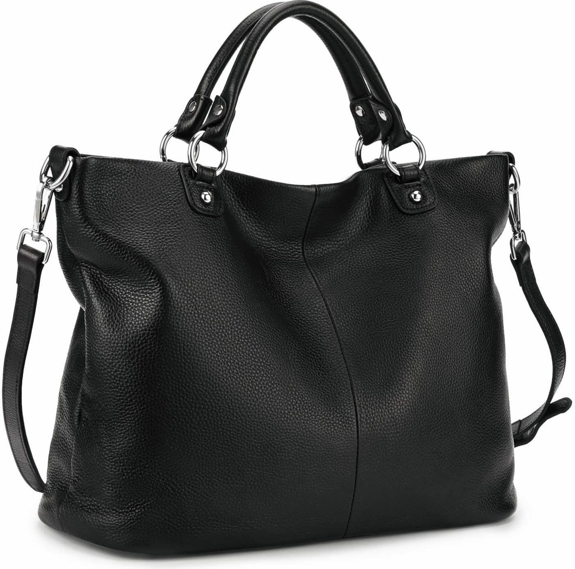 Kattee Women’s Soft Leather Tote Bag, Top Satchel Purses and Handbags Kattee Women’s Soft Leather Tote Bag, Top Satchel Purses and Handbags