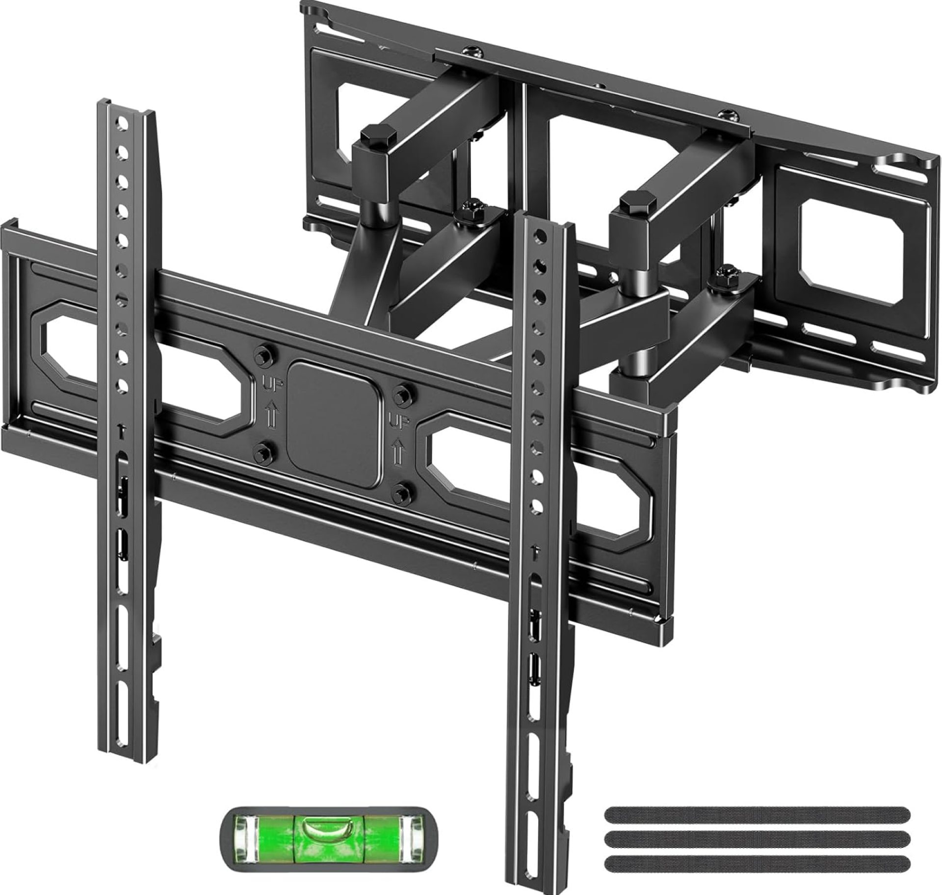 EconoMe TV Wall Mount for Most 32-70 inch Flat Screen/LED/4K TVs, TV Mount with Swivel and Tilt Articulating Dual Arms, Full Motion Wall Mount up to 16” Stud, Max VESA 400X400mm, up to 99lbs EconoMe TV Wall Mount for Most 32-70 inch Flat Screen/LED/4K TVs, TV Mount with Swivel and Tilt Articulating Dual Arms, Full Motion Wall Mount up to 16” Stud, Max VESA 400X400mm, up to 99lbs