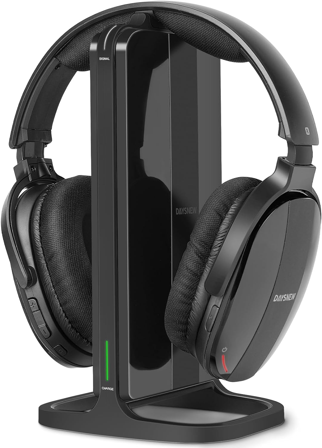 Wireless Headphones for TV Watching with Charging Dock & RF Transmitter, Senior-Friendly Over Ear TV Headset, Compatible with All Televisions Wireless Headphones for TV Watching with Charging Dock & RF Transmitter, Senior-Friendly Over Ear TV Headset, Compatible with All Televisions