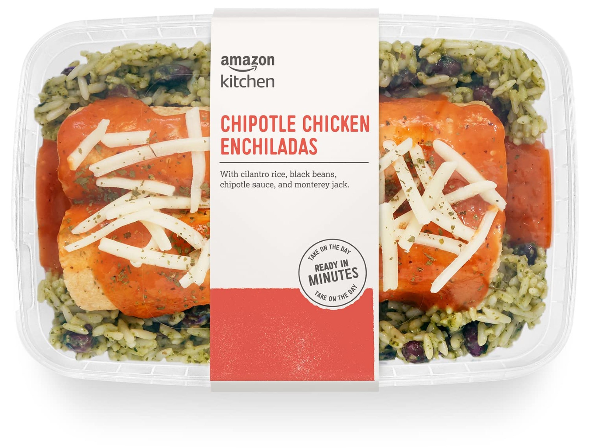 Amazon Kitchen, Chipotle Chicken Enchiladas, Single Serve Meal, 13.5 oz Amazon Kitchen, Chipotle Chicken Enchiladas, Single Serve Meal, 13.5 oz
