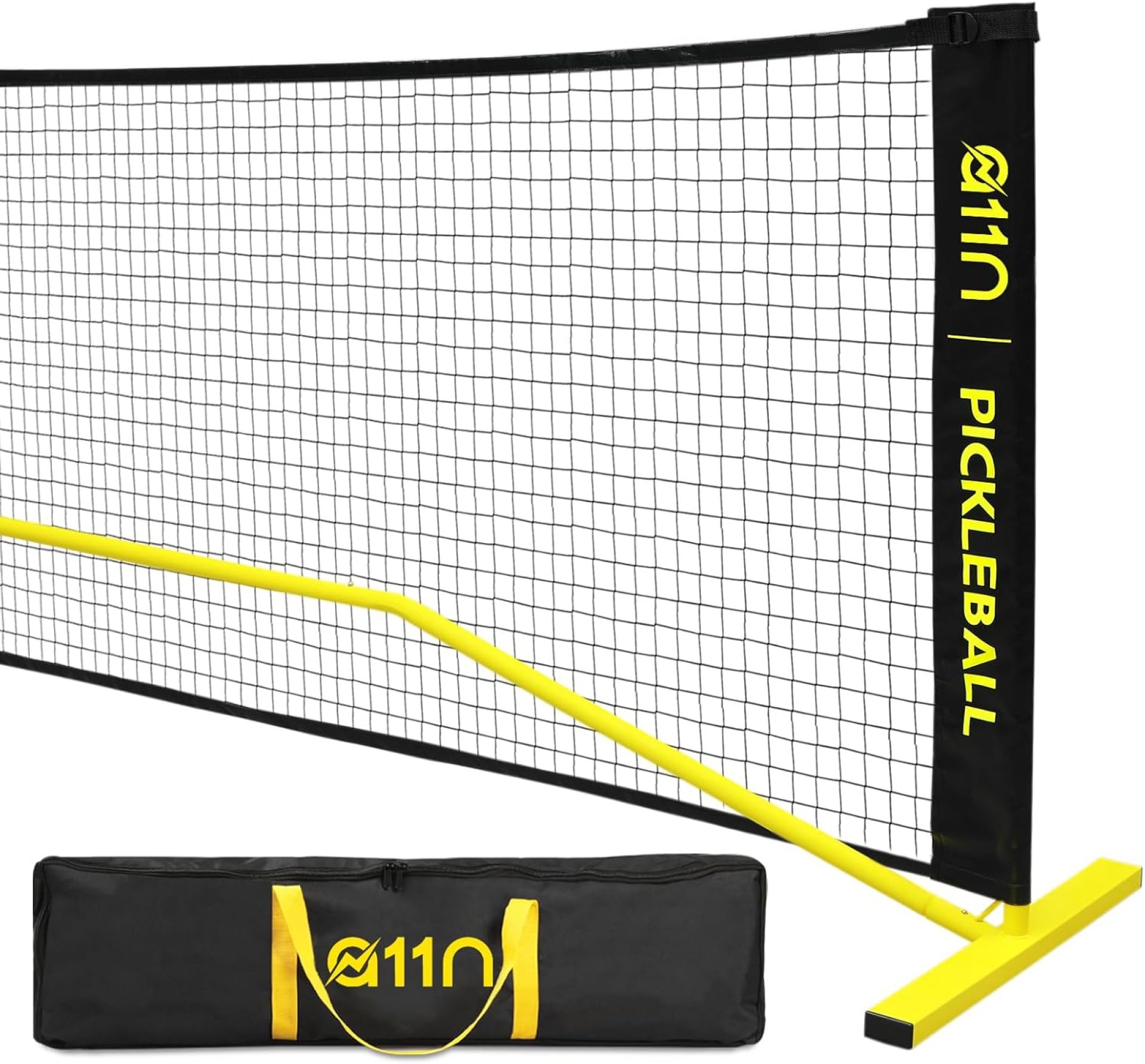 A11N SPORTS Portable Pickleball Net System, Regulation Size with Metal Frame and PE Net, Includes Carrying Bag A11N SPORTS Portable Pickleball Net System, Regulation Size with Metal Frame and PE Net, Includes Carrying Bag