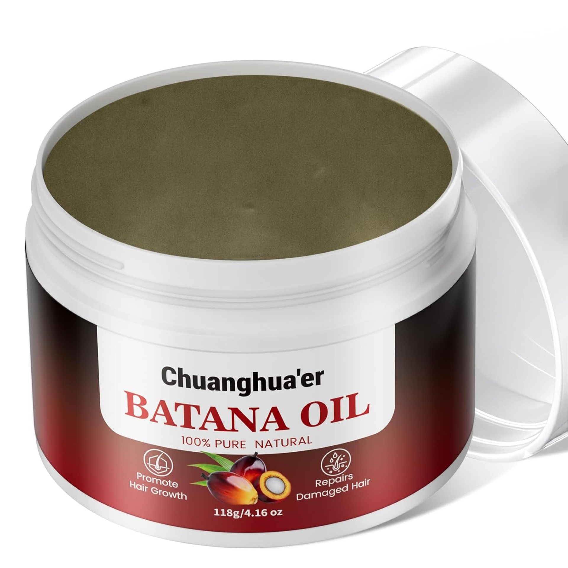 Chuanghua’er Batana Oil for Hair Growth, Organic, Unrefined, Prevent Hair Loss,Enhances Thickness in Men & Women Chuanghua’er Batana Oil for Hair Growth, Organic, Unrefined, Prevent Hair Loss,Enhances Thickness in Men & Women