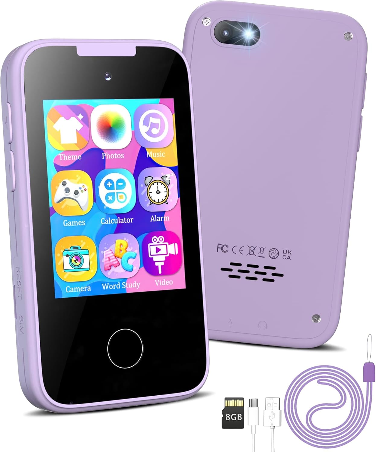 Kids Smart Phone Gifts for Girls 6-8 Year Old,Touchscreen Toy Cell Phone with Multi APPs 8G TF Card for Learning Play Christmas Birthday Gifts for Girls Age 3 4 5 6 7 8 9 Kids Smart Phone Gifts for Girls 6-8 Year Old,Touchscreen Toy Cell Phone with Multi APPs 8G TF Card for Learning Play Christmas Birthday Gifts for Girls Age 3 4 5 6 7 8 9