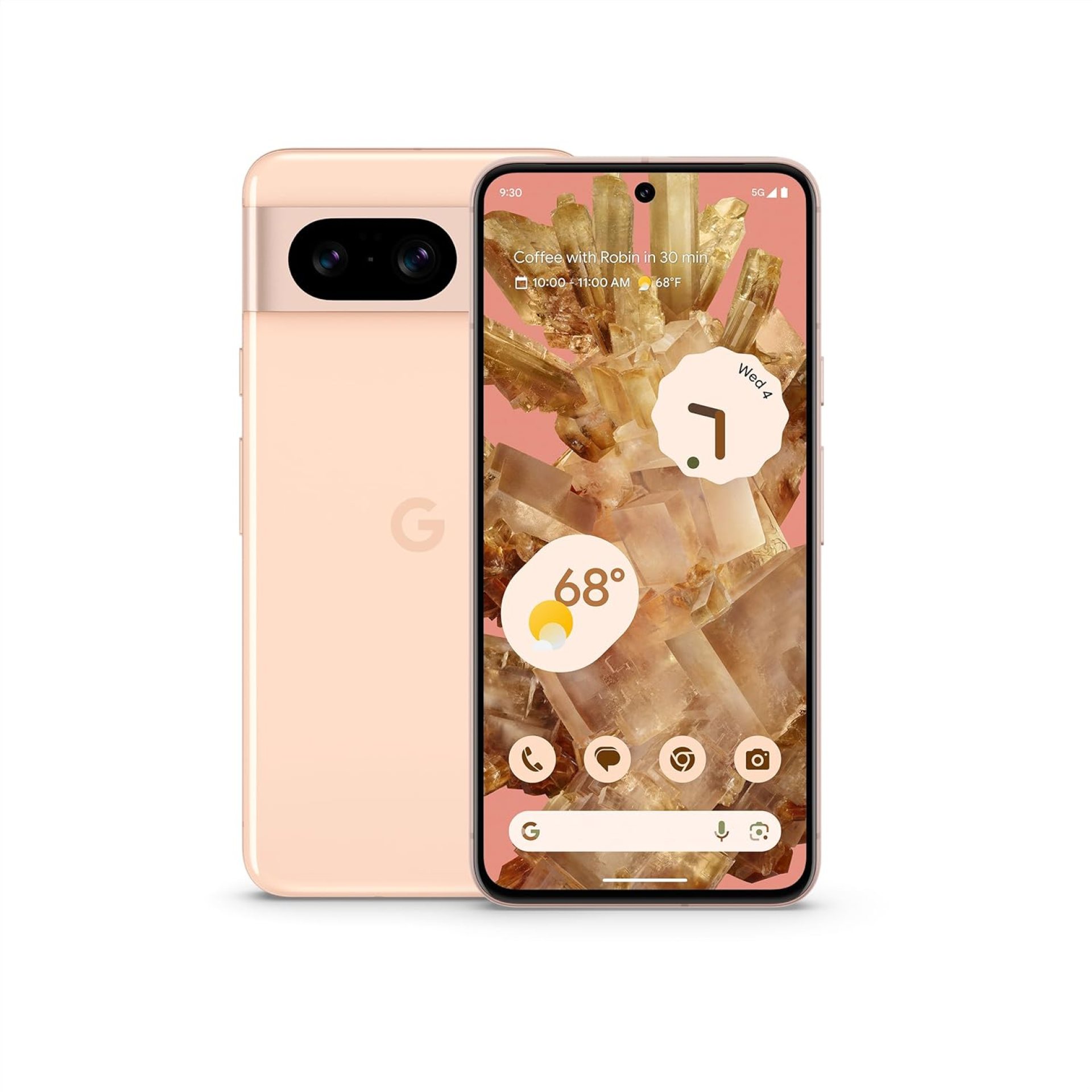 Google Pixel 8 – Unlocked Android Smartphone with Advanced Pixel Camera, 24-Hour Battery, and Powerful Security – Rose – 128 GB Google Pixel 8 – Unlocked Android Smartphone with Advanced Pixel Camera, 24-Hour Battery, and Powerful Security – Rose – 128 GB