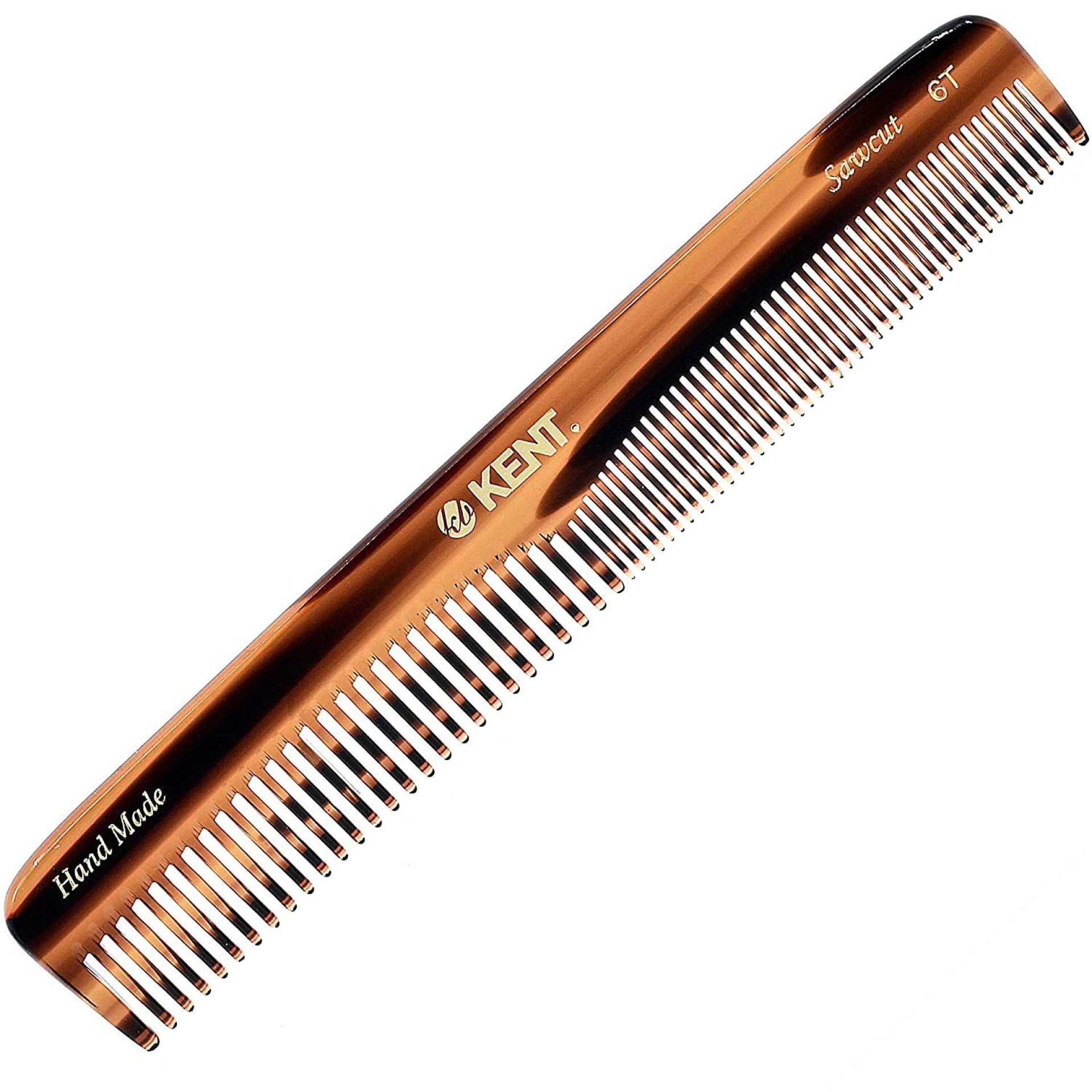 Kent 6T Fine Tooth and Wide Tooth Hair Comb, Handmade Styling Comb for Hair Care, Barber Combs, Beard Combs For Men, Styling Grooming for Men, Women and Kids Kent 6T Fine Tooth and Wide Tooth Hair Comb, Handmade Styling Comb for Hair Care, Barber Combs, Beard Combs For Men, Styling Grooming for Men, Women and Kids