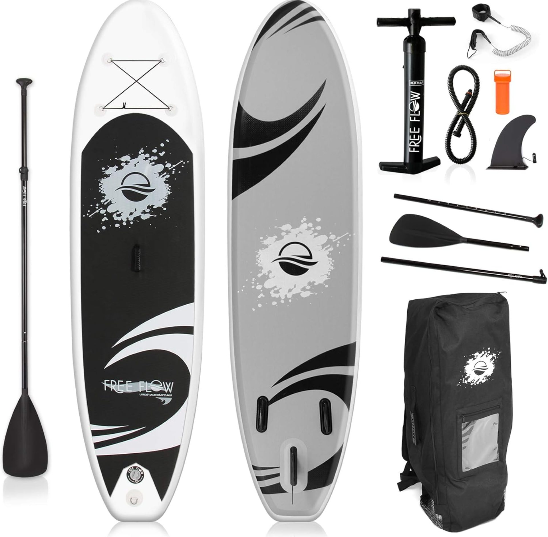 SereneLife Inflatable Stand Up Paddle Board – Wide Stable Design, Non-Slip Deck for Adults & Youth with Premium Paddle Board Accessories, Carry Bag, Dual Action Pump, Paddle, Ankle Leash SereneLife Inflatable Stand Up Paddle Board – Wide Stable Design, Non-Slip Deck for Adults & Youth with Premium Paddle Board Accessories, Carry Bag, Dual Action Pump, Paddle, Ankle Leash