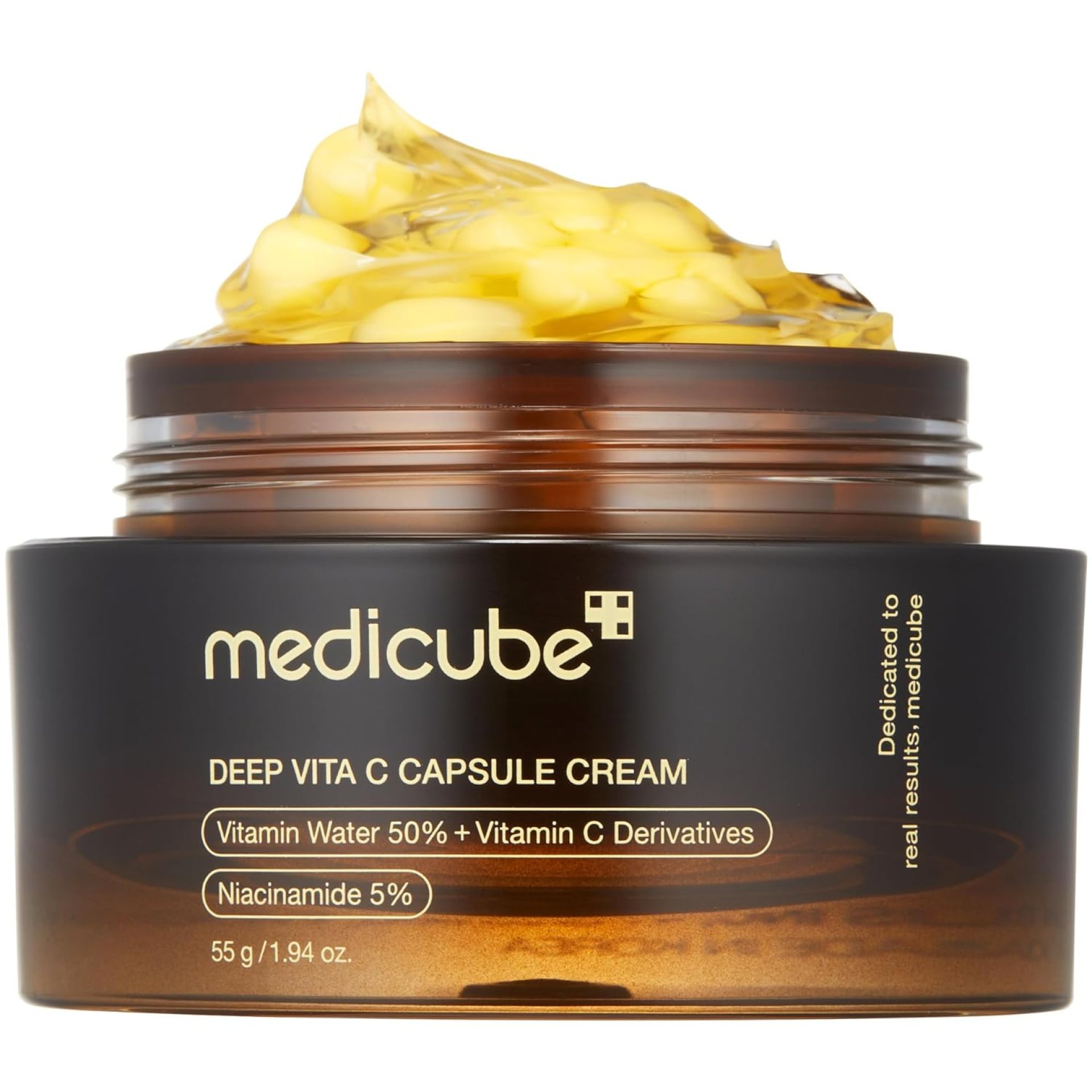 medicube Deep Vitamin C Golden Capsule Face Moisturizer – Liposome Capsules For Wrinkles, Skin Radiance – Transparent Gel for Glow Hydration – Korean Skin Care 1.94 oz medicube Deep Vitamin C Golden Capsule Face Moisturizer – Liposome Capsules For Wrinkles, Skin Radiance – Transparent Gel for Glow Hydration – Korean Skin Care 1.94 oz