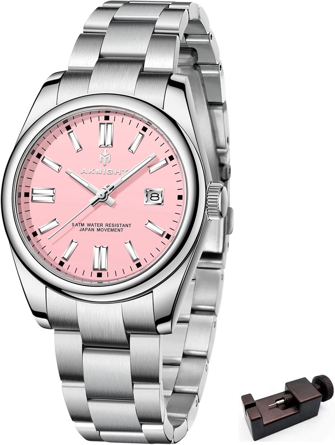 Men Watch Waterproof Stainless Steel Watch for Men Analog Chronograph Fashion Watch, Easy Read Men Dress Watch Luminous Watch Elegant Gift Men Watch Waterproof Stainless Steel Watch for Men Analog Chronograph Fashion Watch, Easy Read Men Dress Watch Luminous Watch Elegant Gift