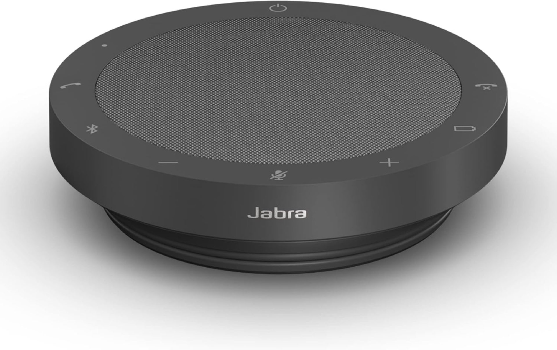 Jabra Speak2 55 Wireless Bluetooth Speakerphone – Compact and Portable Speaker with 4 Noise-Cancelling Mics, Full-Range 50mm Speaker & Wideband Audio – Certified for Zoom and Google Meet – Dark Grey Jabra Speak2 55 Wireless Bluetooth Speakerphone – Compact and Portable Speaker with 4 Noise-Cancelling Mics, Full-Range 50mm Speaker & Wideband Audio – Certified for Zoom and Google Meet – Dark Grey