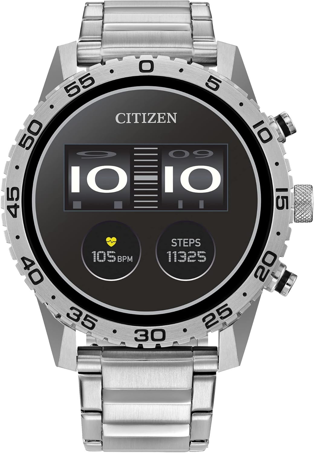 Citizen CZ Smart PQ2 44MM Sport Smartwatch with YouQ App with IBM Watson® AI and NASA research, Wear OS by Google, HR, GPS, Fitness Tracker, Amazon Alexa™, iPhone Android Compatible, IPX6 Rating Citizen CZ Smart PQ2 44MM Sport Smartwatch with YouQ App with IBM Watson® AI and NASA research, Wear OS by Google, HR, GPS, Fitness Tracker, Amazon Alexa™, iPhone Android Compatible, IPX6 Rating