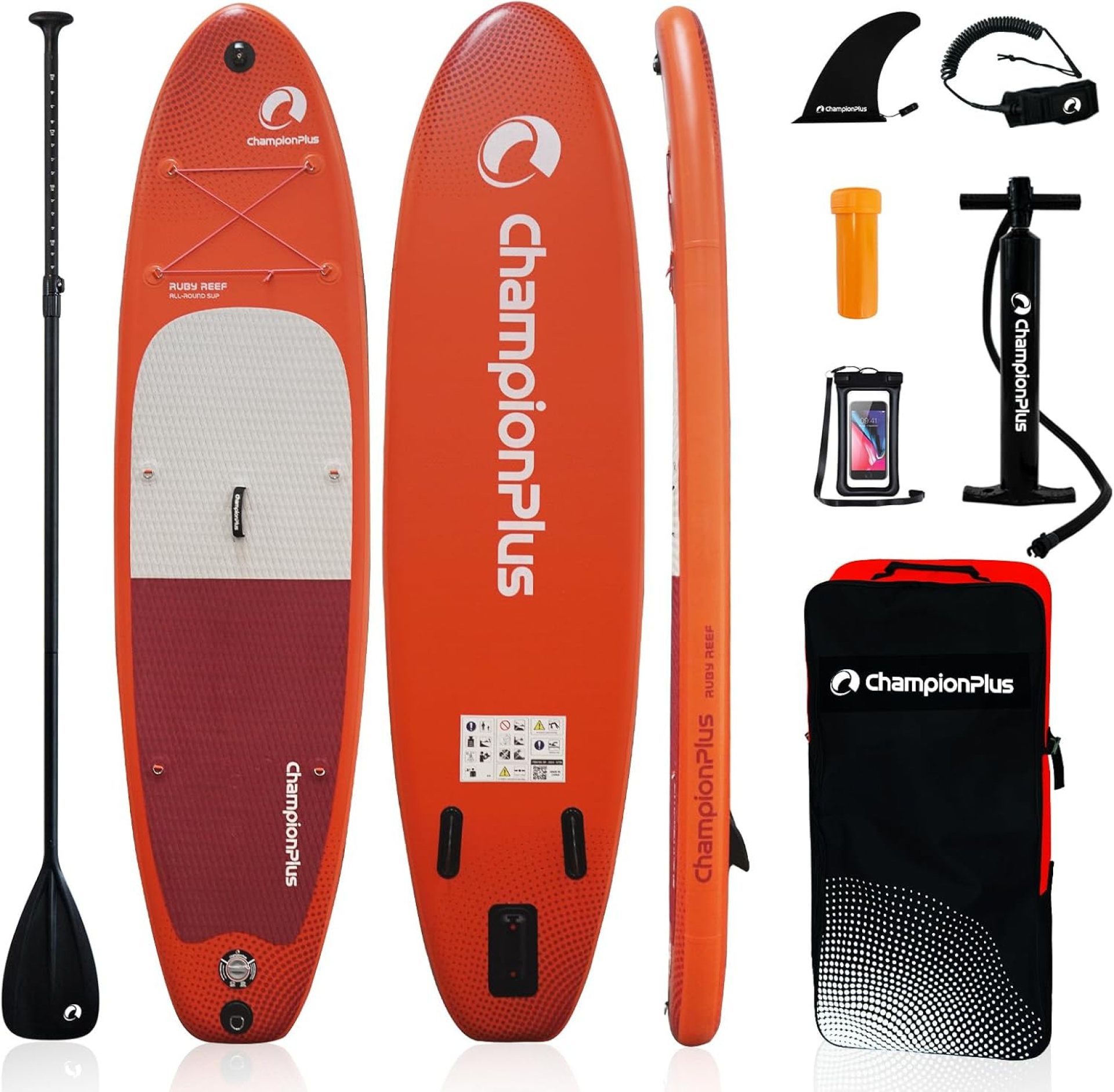 Inflatable Stand Up Paddle Board, 10’6″ Standup Paddleboard SUP Accessories, Non-Slip Deck Leash, Sports Camera Mount Slot, Outdoor Options for Youth & Adult Inflatable Stand Up Paddle Board, 10’6″ Standup Paddleboard SUP Accessories, Non-Slip Deck Leash, Sports Camera Mount Slot, Outdoor Options for Youth & Adult