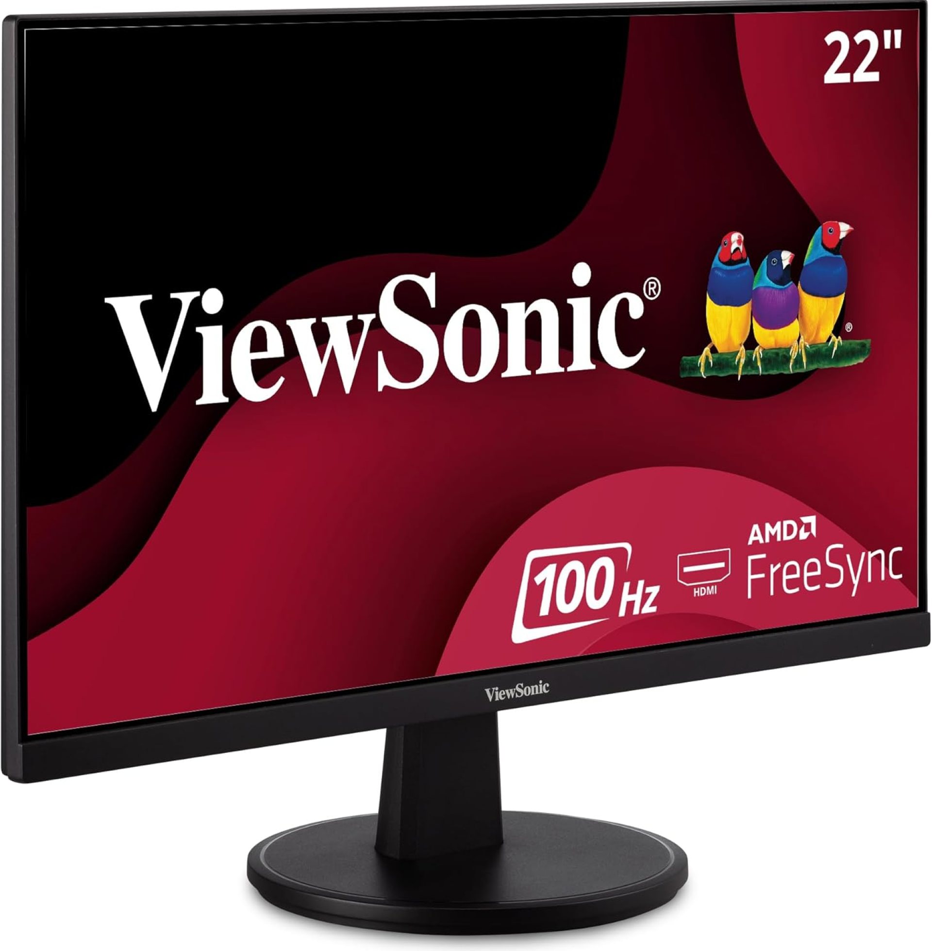 ViewSonic VA2247-MH 22 Inch Full HD 1080p Monitor with 100Hz, FreeSync, Ultra-Thin Bezel, Eye Care, HDMI, VGA Inputs for Home and Office ViewSonic VA2247-MH 22 Inch Full HD 1080p Monitor with 100Hz, FreeSync, Ultra-Thin Bezel, Eye Care, HDMI, VGA Inputs for Home and Office