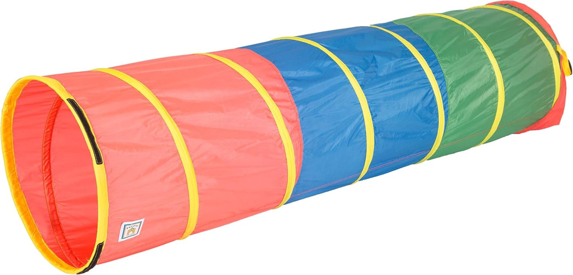 Pacific Play Tents 21409 Kids 6-Foot Find Me Multicolor Crawl/Play Tunnel, 6′ x 19″ Diameter, Multi Color Pacific Play Tents 21409 Kids 6-Foot Find Me Multicolor Crawl/Play Tunnel, 6′ x 19″ Diameter, Multi Color