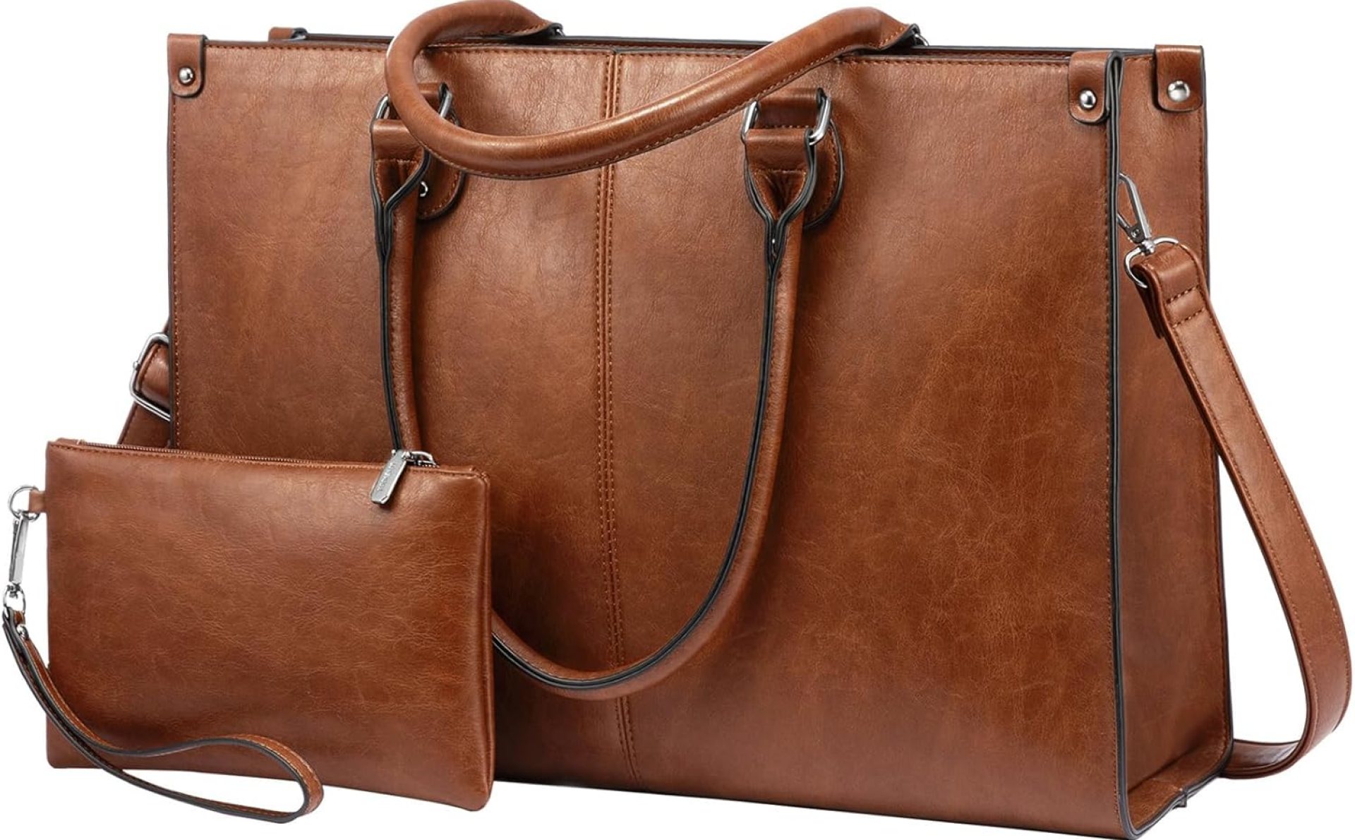 LOVEVOOK Laptop Bag for Women, 15.6 inch Laptop Tote Bag Vintage Work Bags for Women Computer Bag Office Briefcase Handbag LOVEVOOK Laptop Bag for Women, 15.6 inch Laptop Tote Bag Vintage Work Bags for Women Computer Bag Office Briefcase Handbag