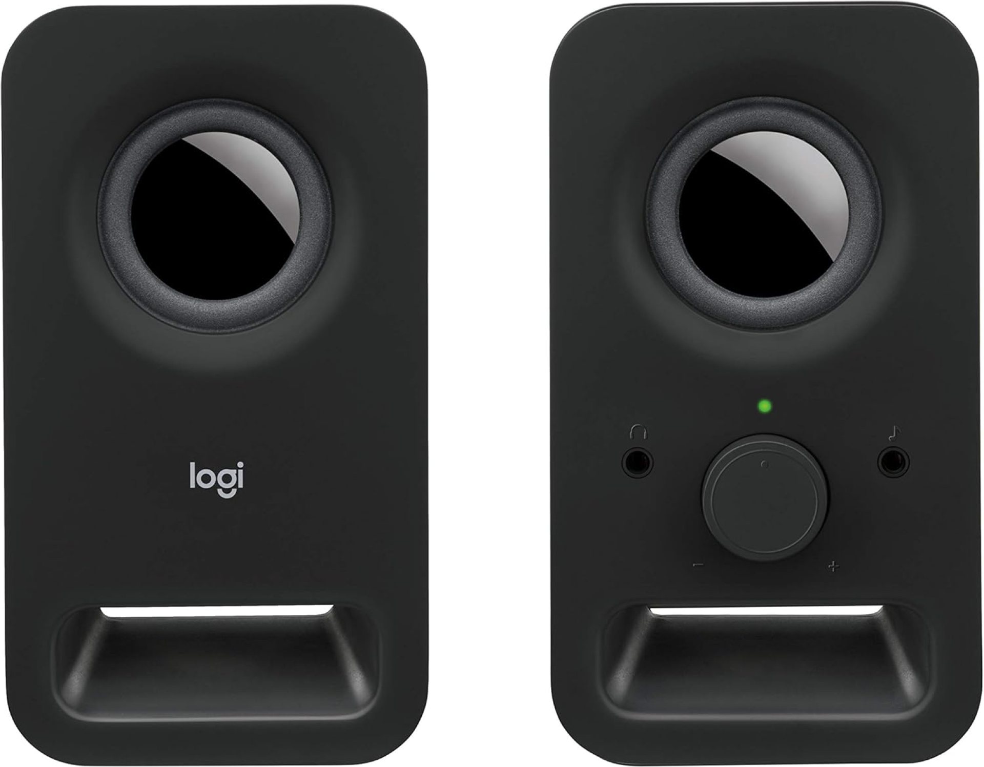 Logitech Multimedia Speakers Z150 with Stereo Sound for Multiple Devices, Black Logitech Multimedia Speakers Z150 with Stereo Sound for Multiple Devices, Black