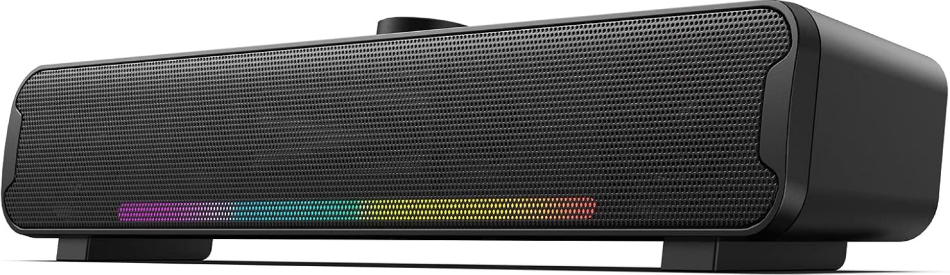 Computer Speakers, Bluetooth RGB Laptop SoundBar, 16W Dual HiFi Stereo with 6 LED Color Mode Soundbar, USB Powered Computer Speakers for Monitor, Phone, PC, Laptop Computer Speakers, Bluetooth RGB Laptop SoundBar, 16W Dual HiFi Stereo with 6 LED Color Mode Soundbar, USB Powered Computer Speakers for Monitor, Phone, PC, Laptop