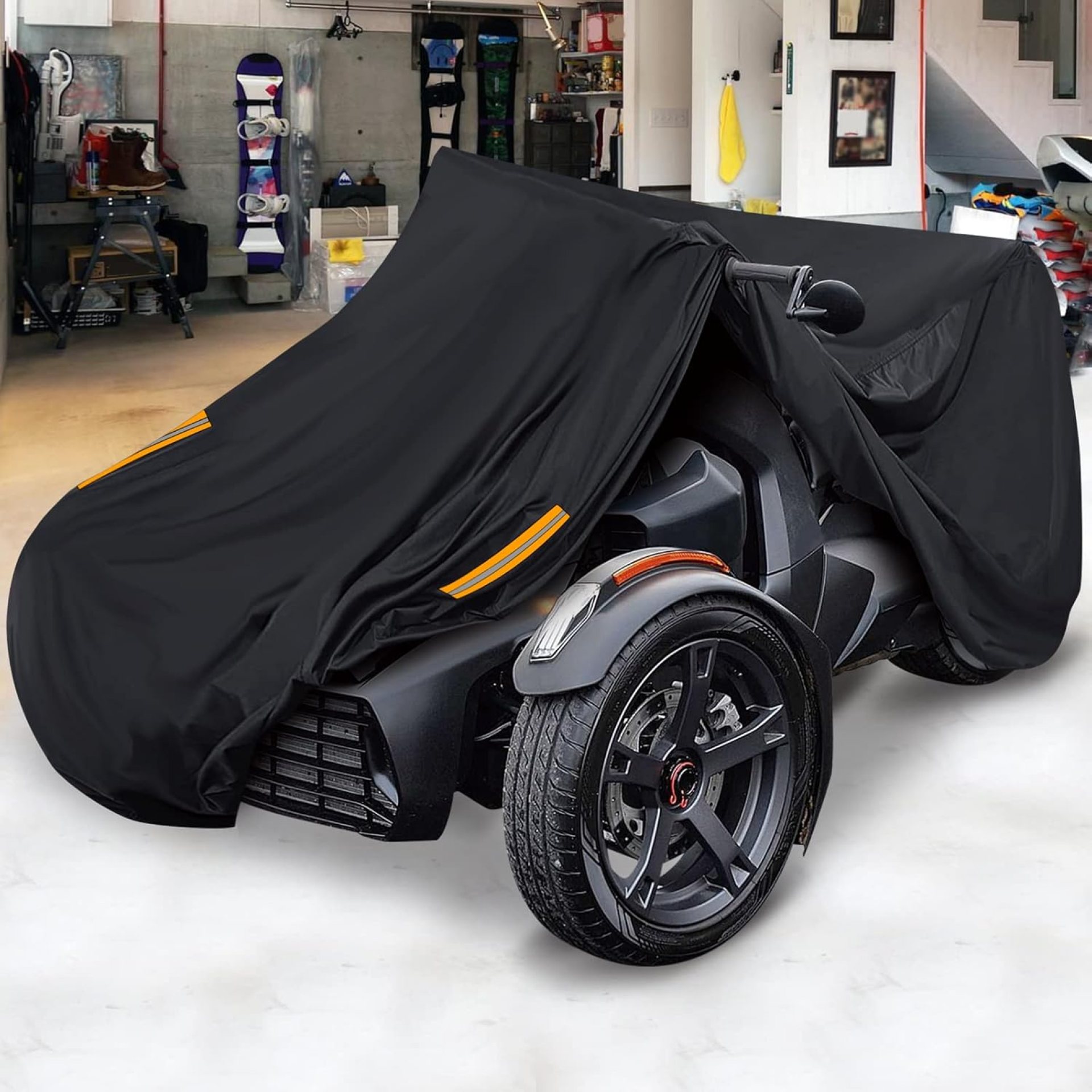 StarknightMT Ryker Cover, Full Cover Compatible with Can-Am Ryker 900 600 Sport Rally Edition All-Weather Ryker Bike Cover for Indoor Outdoor Snow Rain Dust Sun Protection Ryker Accessories StarknightMT Ryker Cover, Full Cover Compatible with Can-Am Ryker 900 600 Sport Rally Edition All-Weather Ryker Bike Cover for Indoor Outdoor Snow Rain Dust Sun Protection Ryker Accessories