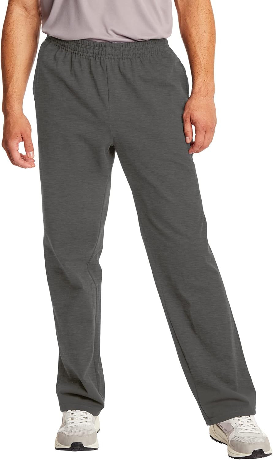 Hanes Essentials Sweatpants, Men’s Cotton Jersey Pants with Pockets, 33” Hanes Essentials Sweatpants, Men’s Cotton Jersey Pants with Pockets, 33”