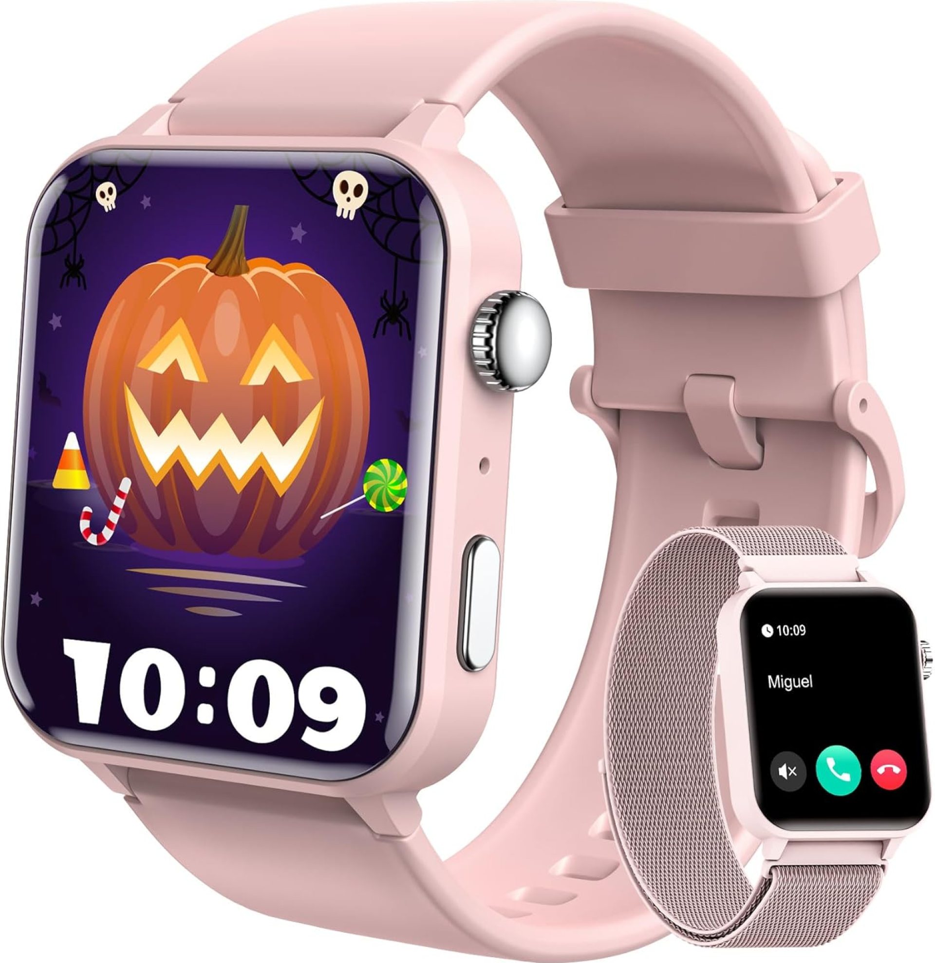 Blackview Smart Watches for Women(Make and Answer Calls),1.85”HD Screen Fitness Tracker Watch,100+ Sport Modes,SpO2/Heart Rate/Sleep Monitor for Android iPhone Blackview Smart Watches for Women(Make and Answer Calls),1.85”HD Screen Fitness Tracker Watch,100+ Sport Modes,SpO2/Heart Rate/Sleep Monitor for Android iPhone