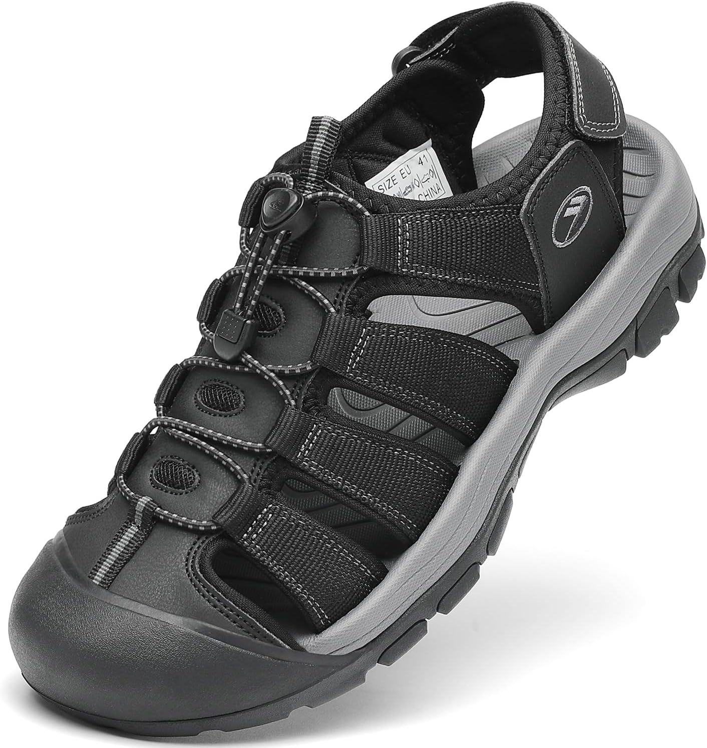 FLARUT Men’s Athletic Sandals – Closed Toe Sport Hiking & Outdoor Walking Water Sandals with Anti-Slip Cushioning and Breathable Mesh FLARUT Men’s Athletic Sandals – Closed Toe Sport Hiking & Outdoor Walking Water Sandals with Anti-Slip Cushioning and Breathable Mesh