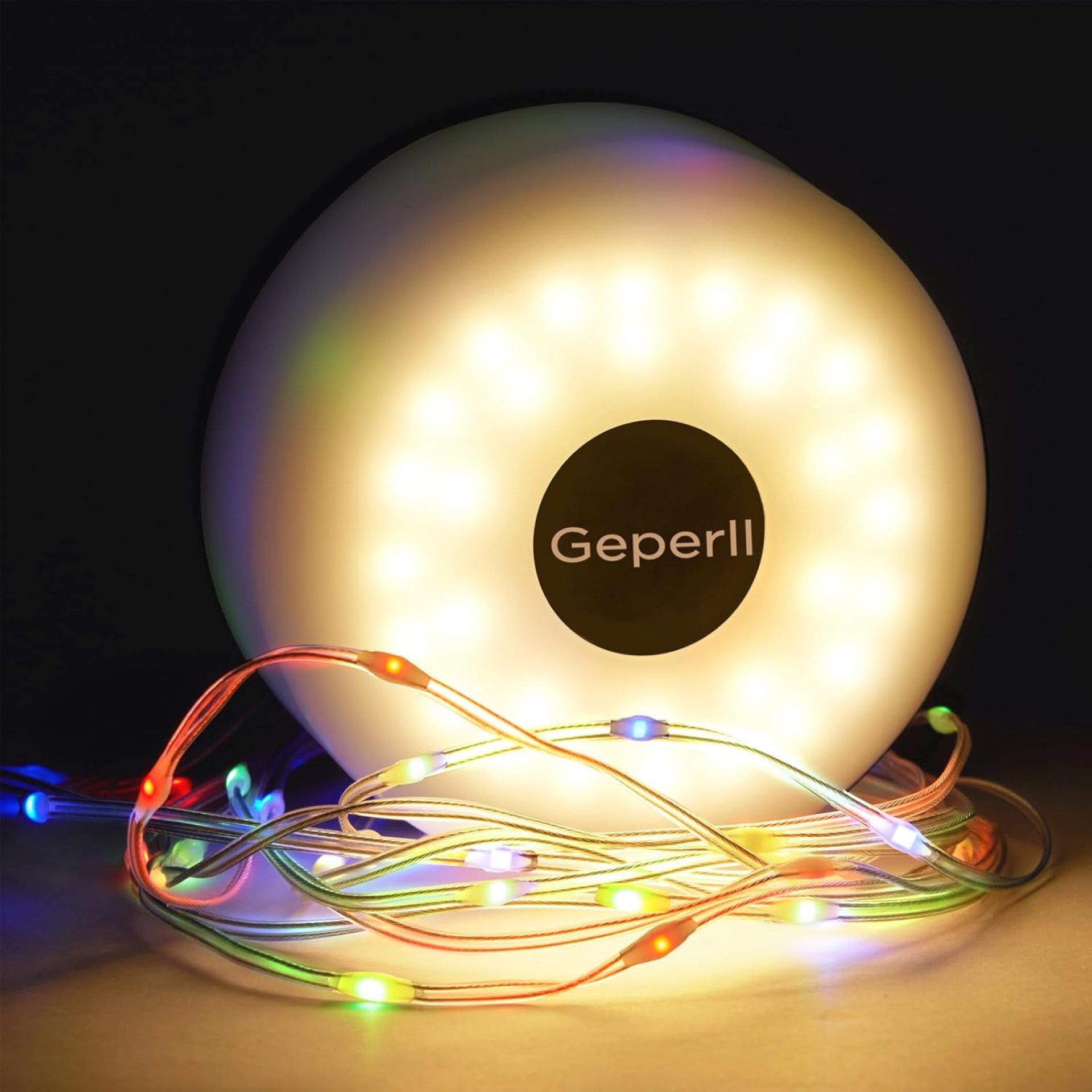 Camping String Lights Rechargeable 2 in 1, Portable Outdoor String Lights with 5 Lighting Modes, Quick 30s Recovery,Tent Lighting for Festival Camping,Lights for Party Decorations,26.3FT, RGB Camping String Lights Rechargeable 2 in 1, Portable Outdoor String Lights with 5 Lighting Modes, Quick 30s Recovery,Tent Lighting for Festival Camping,Lights for Party Decorations,26.3FT, RGB
