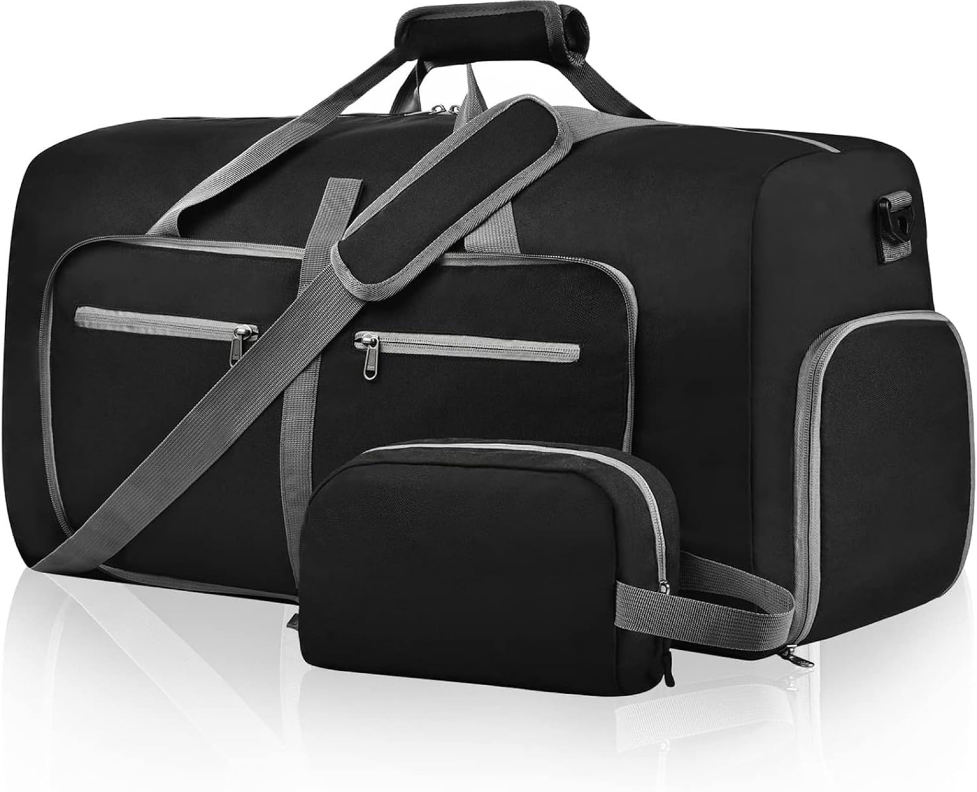 Felipe Varela Duffle Bag with Shoes Compartment and Adjustable Strap,Foldable Travel Duffel Bags for Men Women,Waterproof Duffel Bags Felipe Varela Duffle Bag with Shoes Compartment and Adjustable Strap,Foldable Travel Duffel Bags for Men Women,Waterproof Duffel Bags