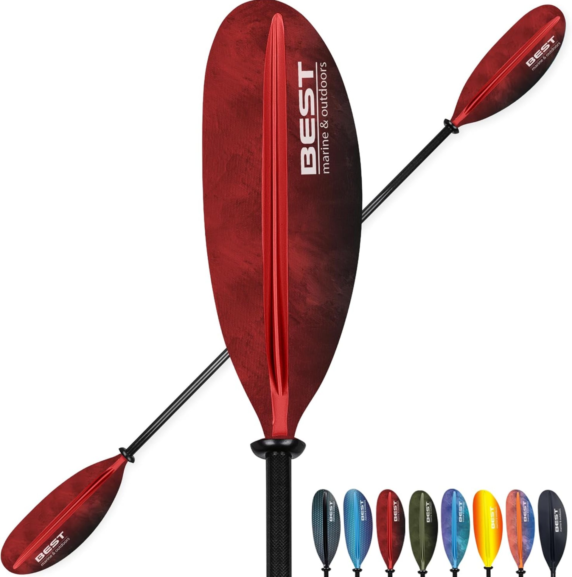 Best Marine and Outdoors Kayak Paddle, Carbon Fiber Shaft & Fiberglass Reinforced Polypropylene Blades, 220cm, 234cm, 250cm, Lightweight Kayak Paddles for Adults Best Marine and Outdoors Kayak Paddle, Carbon Fiber Shaft & Fiberglass Reinforced Polypropylene Blades, 220cm, 234cm, 250cm, Lightweight Kayak Paddles for Adults