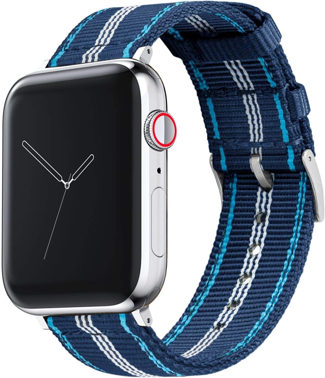 BARTON WATCH BANDS – Military Style Nylon Watch Bands Compatible with Apple Watch Models – 1, 2, 3, 4, 5, 6, 7, 8, 9, 10, SE, Ultra & Ultra 2 BARTON WATCH BANDS – Military Style Nylon Watch Bands Compatible with Apple Watch Models – 1, 2, 3, 4, 5, 6, 7, 8, 9, 10, SE, Ultra & Ultra 2