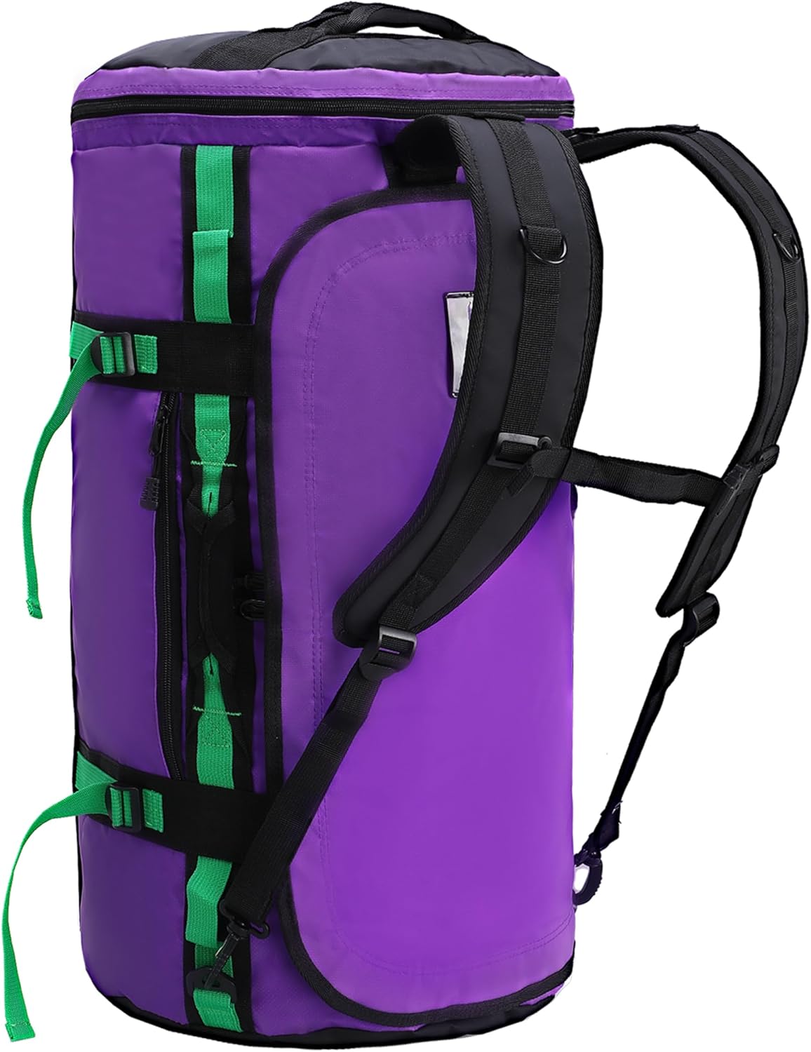 MIER Large Duffel Backpack Sports Gym Bag with Shoe Compartment, Heavy Duty and Water Resistant, Purple, 90L MIER Large Duffel Backpack Sports Gym Bag with Shoe Compartment, Heavy Duty and Water Resistant, Purple, 90L