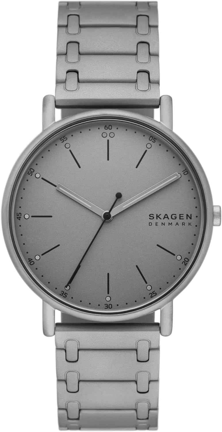 Skagen Men’s Signatur Three-Hand Gray Stainless Steel Bracelet Watch (Model: SKW6913) Skagen Men’s Signatur Three-Hand Gray Stainless Steel Bracelet Watch (Model: SKW6913)