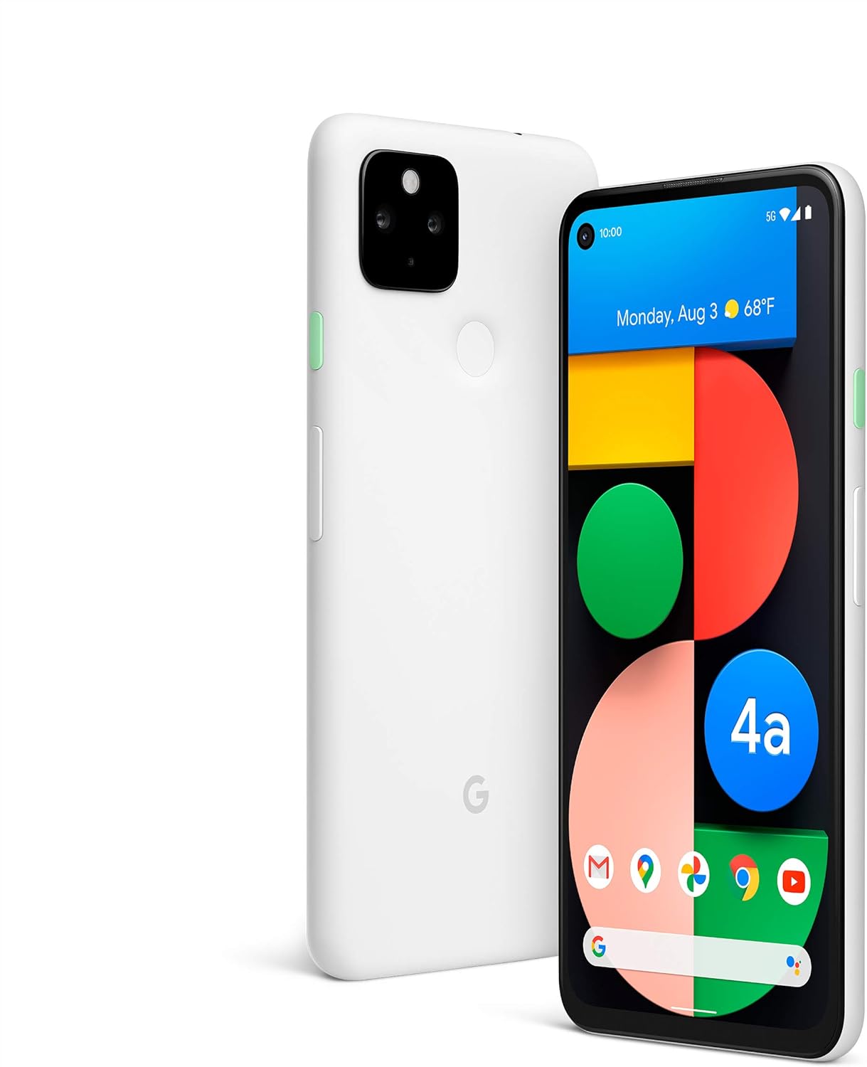 Google Pixel 4a with 5G – Android Phone – New Unlocked Smartphone with Night Sight and Ultrawide Lens – Clearly White Google Pixel 4a with 5G – Android Phone – New Unlocked Smartphone with Night Sight and Ultrawide Lens – Clearly White