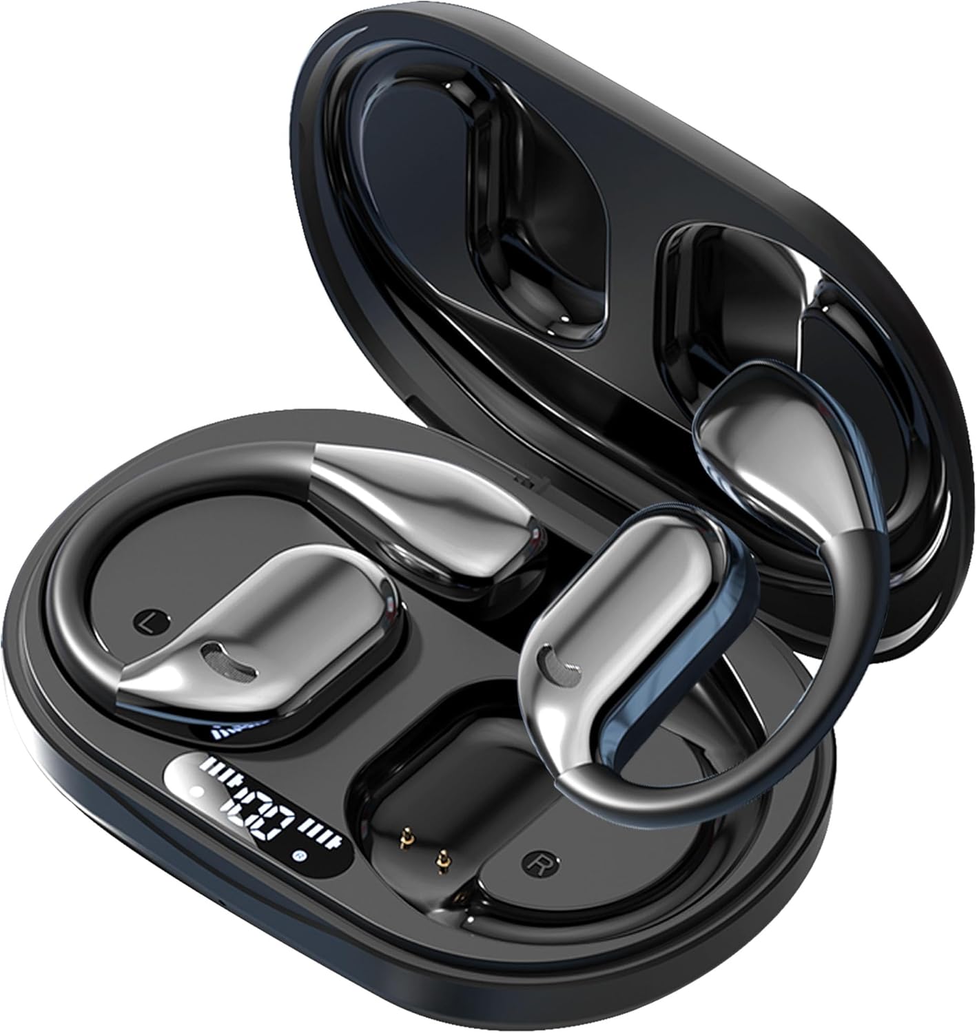 Translator Earbuds, 3-in-1 Language Translator Earbuds 144 Languages & Accents, Translation Device Translation Earbuds in Real Time fit iOS & Android, HD Sound Long Battery Life-Black Translator Earbuds, 3-in-1 Language Translator Earbuds 144 Languages & Accents, Translation Device Translation Earbuds in Real Time fit iOS & Android, HD Sound Long Battery Life-Black