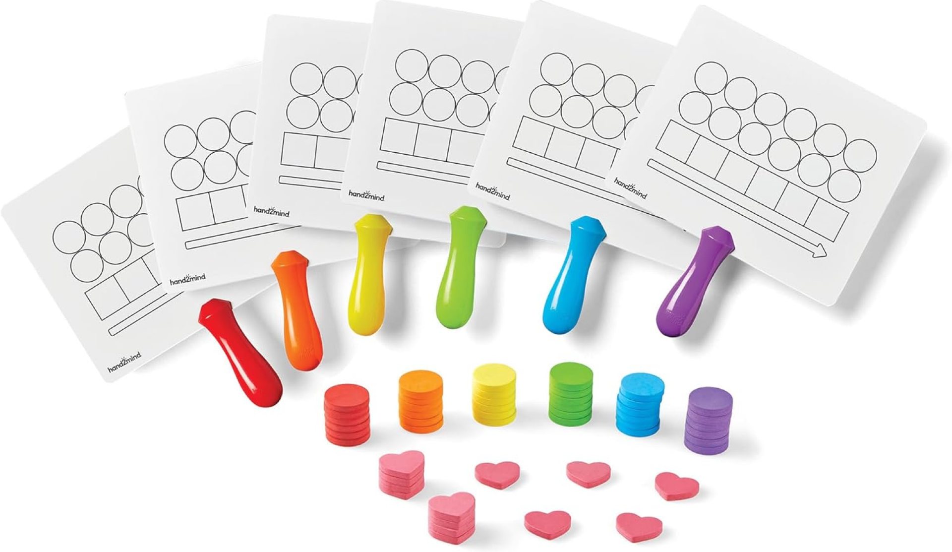 hand2mind Elkonin Box Magnetic Answer Board, Word Mapping Paddles, Elkonin Boxes Dry Erase Blending Board, Phonemic Awareness, Phonics Manipulatives, Science of Reading Classroom Materials (Set of 6) hand2mind Elkonin Box Magnetic Answer Board, Word Mapping Paddles, Elkonin Boxes Dry Erase Blending Board, Phonemic Awareness, Phonics Manipulatives, Science of Reading Classroom Materials (Set of 6)