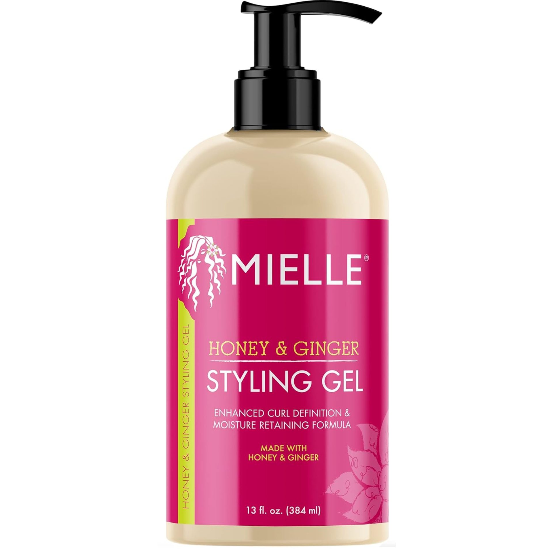 Mielle Organics Honey & Ginger Styling Gel for Enhanced Curl Definition and Moisture Retaining with Aloe for Dry, Curly, Thick, and Frizzy Hair, Non-Sticky, 13 Ounces Mielle Organics Honey & Ginger Styling Gel for Enhanced Curl Definition and Moisture Retaining with Aloe for Dry, Curly, Thick, and Frizzy Hair, Non-Sticky, 13 Ounces