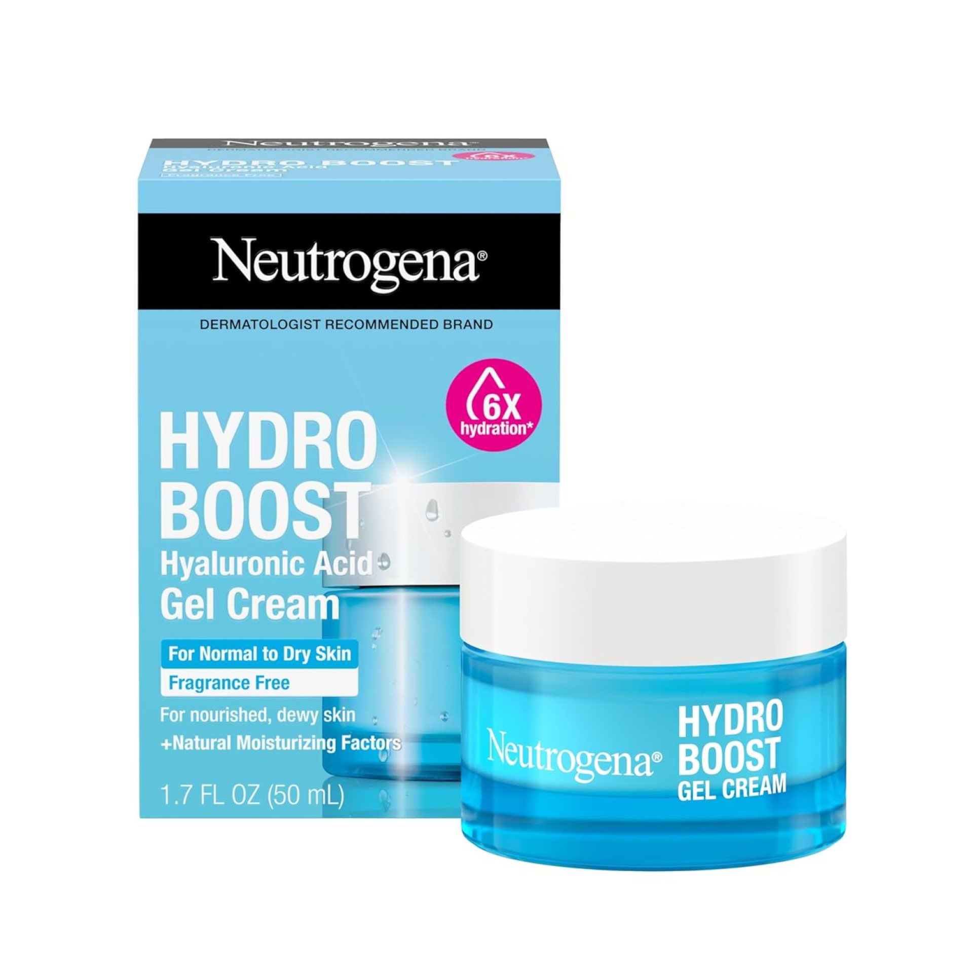 Neutrogena Hydro Boost Skincare Set, Hydro Boost Fragrance Free Gel Cream Face Moisturizer, 1.7 fl oz, & Trial Size Hydro Boost Fragrance Free Hydrating Gel Facial Cleanser, 0.5 fl oz Neutrogena Hydro Boost Skincare Set, Hydro Boost Fragrance Free Gel Cream Face Moisturizer, 1.7 fl oz, & Trial Size Hydro Boost Fragrance Free Hydrating Gel Facial Cleanser, 0.5 fl oz