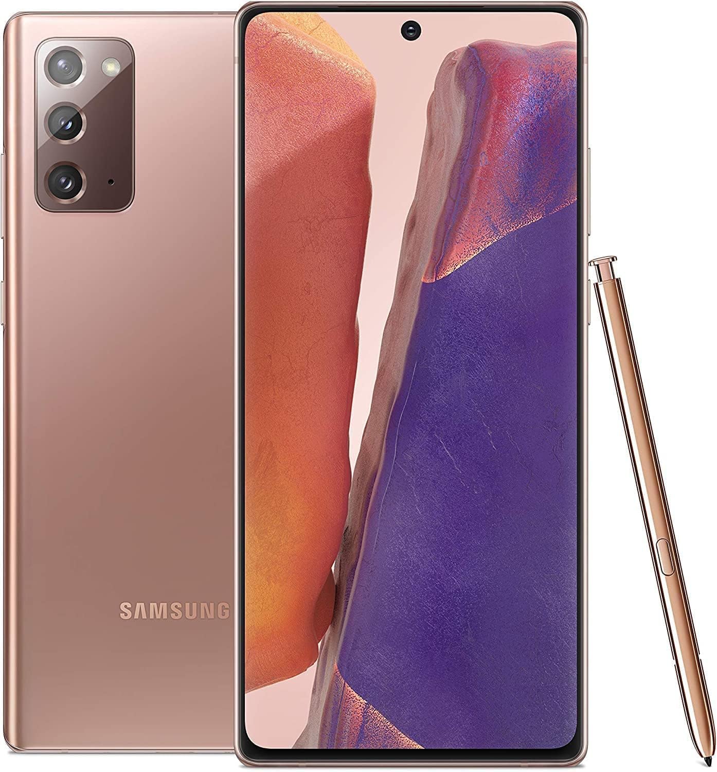 Samsung Galaxy Note 20 5G (128GB, 8GB) 6.7″ AMOLED+, Snapdragon 865, Global 5G VoLTE (Fully Unlocked for AT&T, Verizon, Sprint, Metro) N981U (Mystic Bronze) (Renewed) Samsung Galaxy Note 20 5G (128GB, 8GB) 6.7″ AMOLED+, Snapdragon 865, Global 5G VoLTE (Fully Unlocked for AT&T, Verizon, Sprint, Metro) N981U (Mystic Bronze) (Renewed)