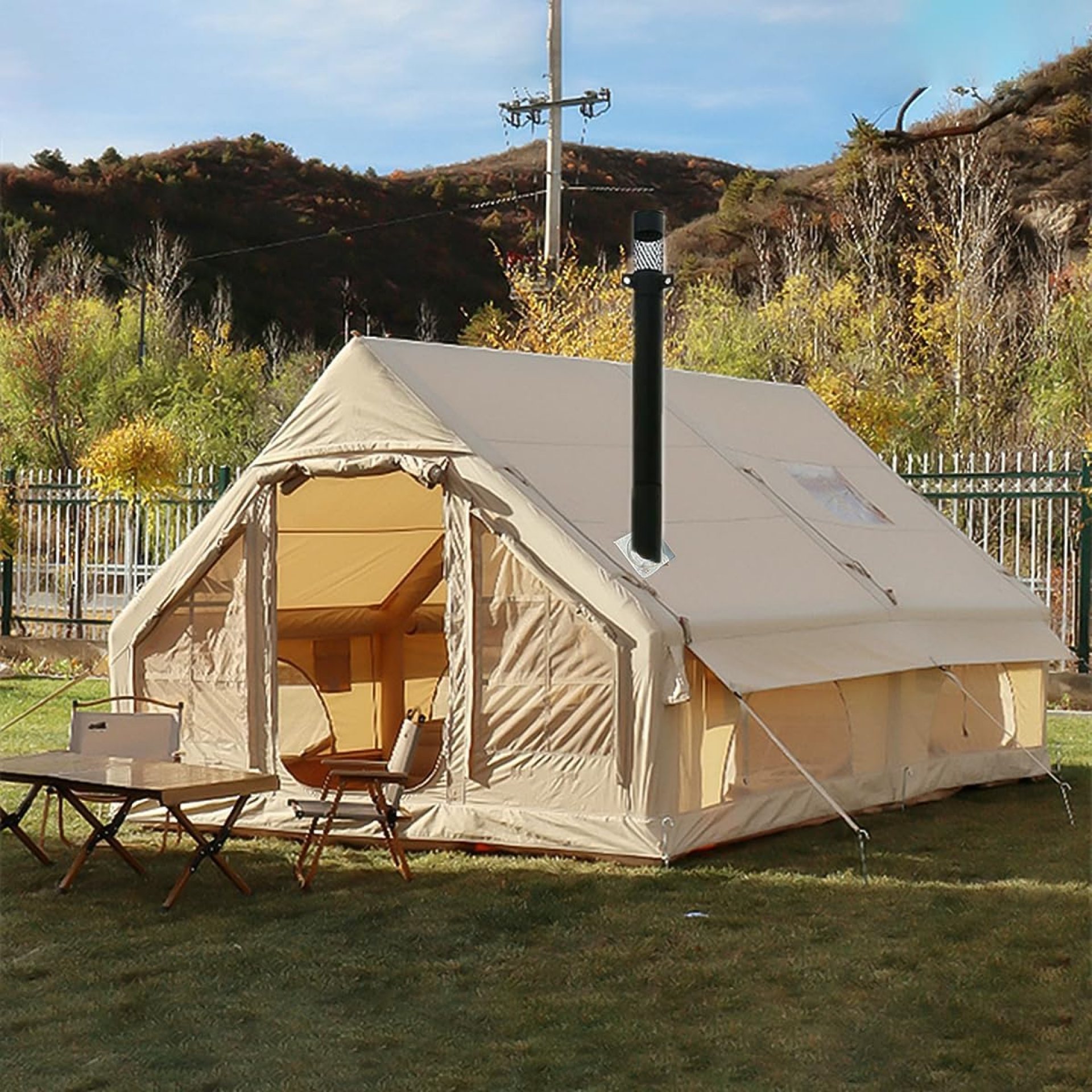Inflatable Tents for Camping, Blow Up Tent House with Hand Pump, Easy Setup 4 Season Waterproof Windproof Oxford Air Tent Cabin House for Outdoor Camping Adult Inflatable Tents for Camping, Blow Up Tent House with Hand Pump, Easy Setup 4 Season Waterproof Windproof Oxford Air Tent Cabin House for Outdoor Camping Adult